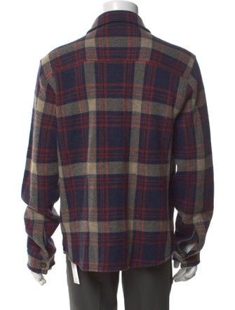 RRL & Co. Wool Plaid Print Shirt