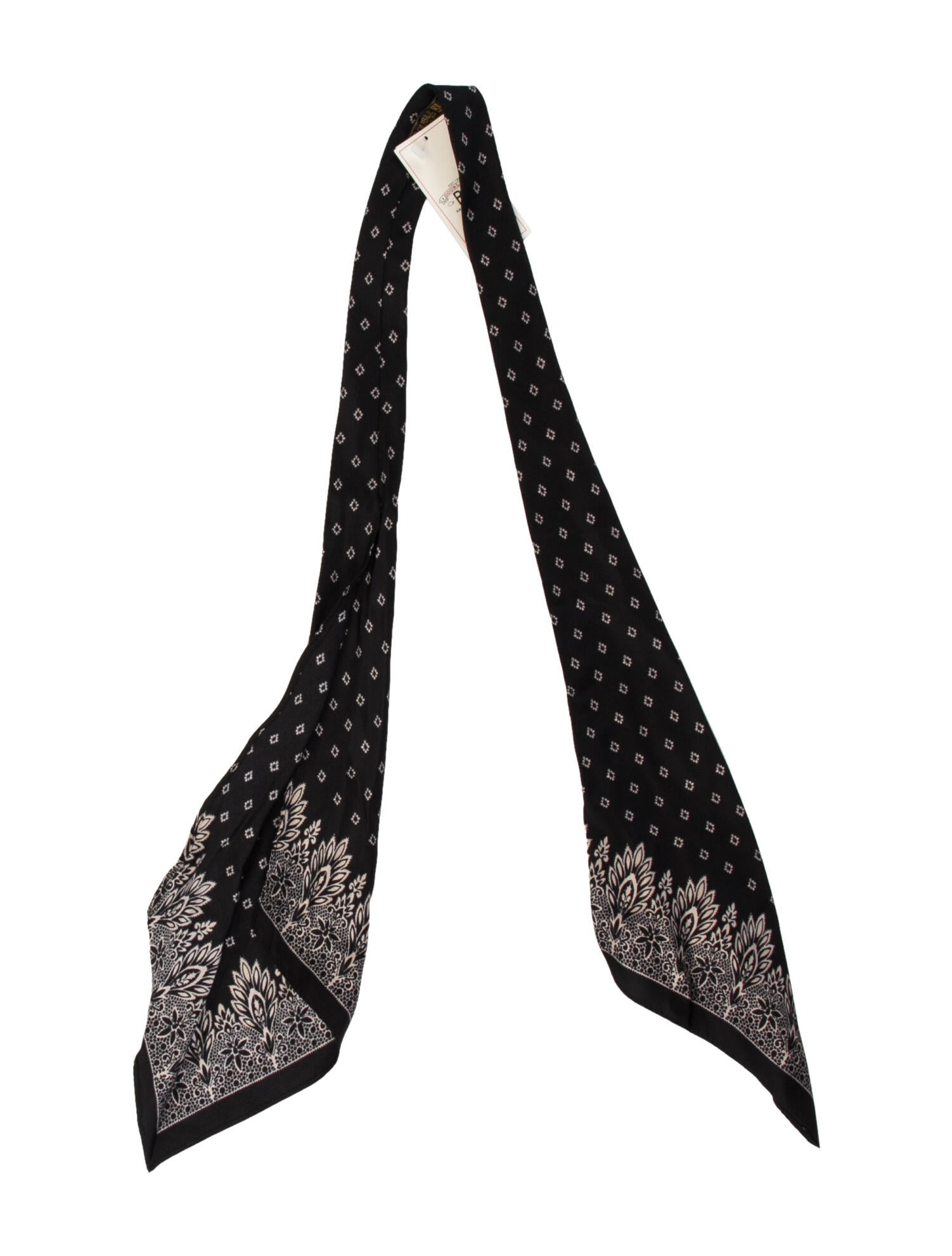 RRL & Co. Groom Bandeau Silk Scarf w/ Tags