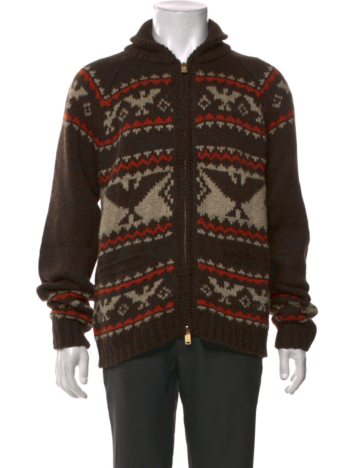 RRL & Co. 2018 Printed Cardigan