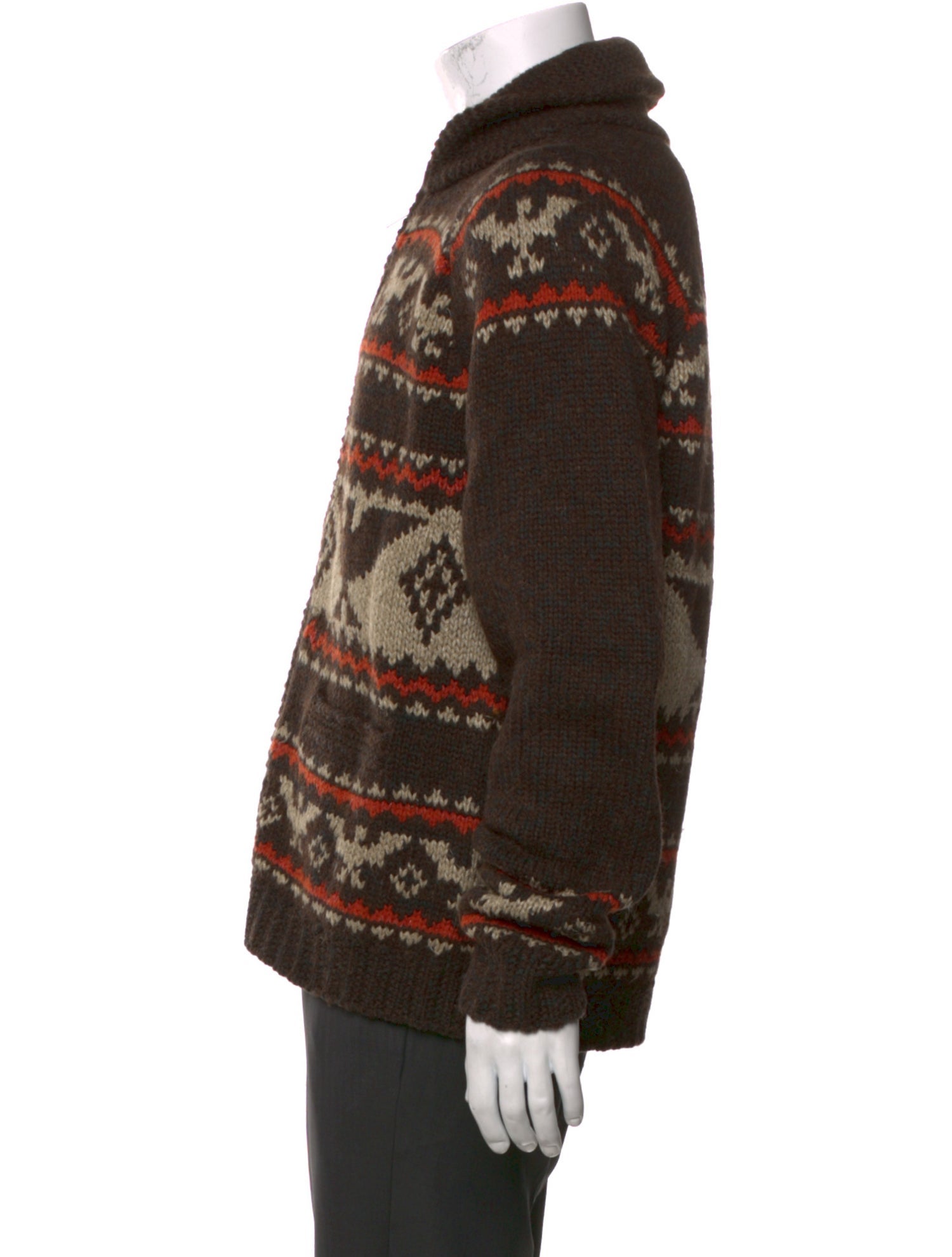 RRL & Co. 2018 Printed Cardigan