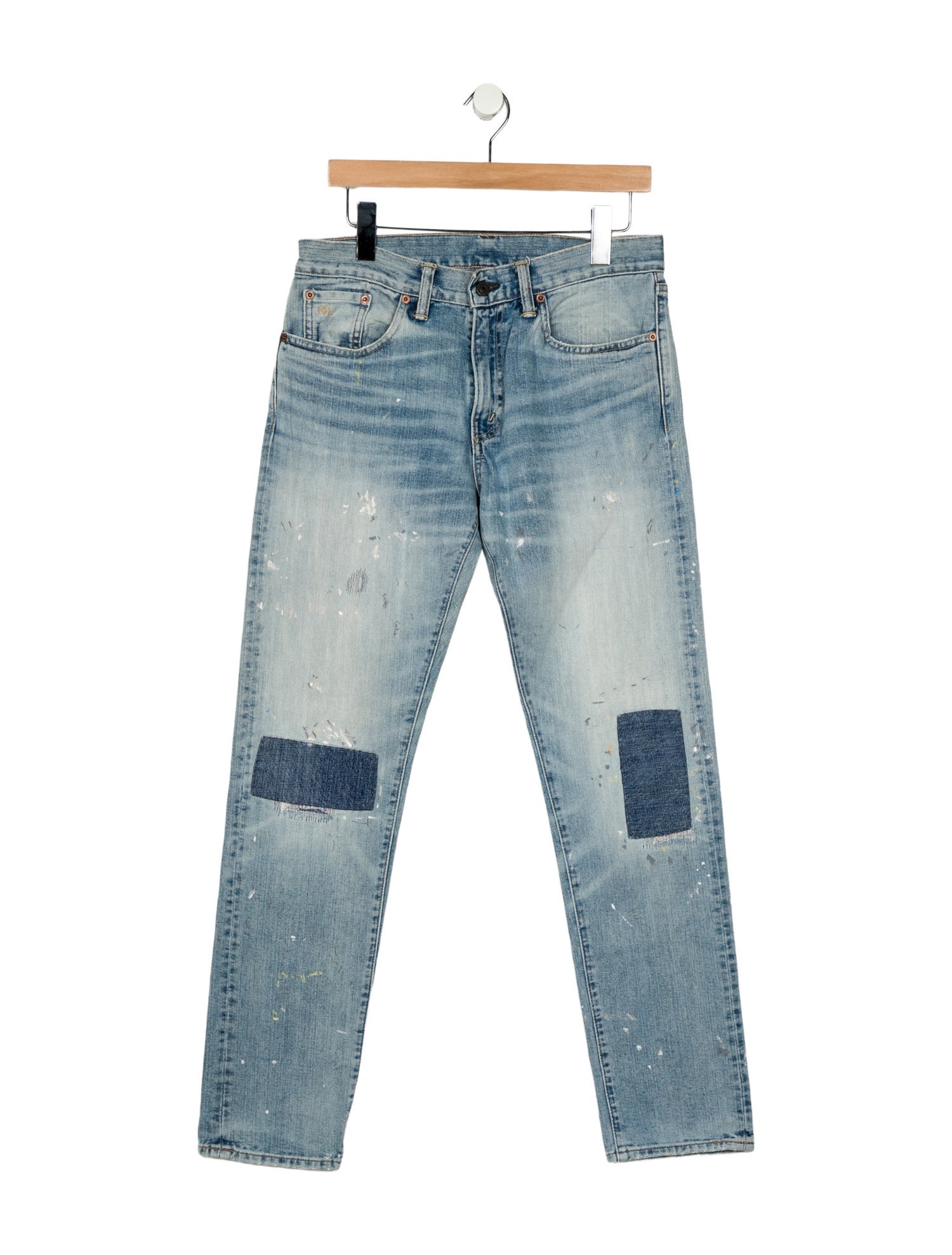 RRL & Co. Mid-Rise Skinny Leg Jeans