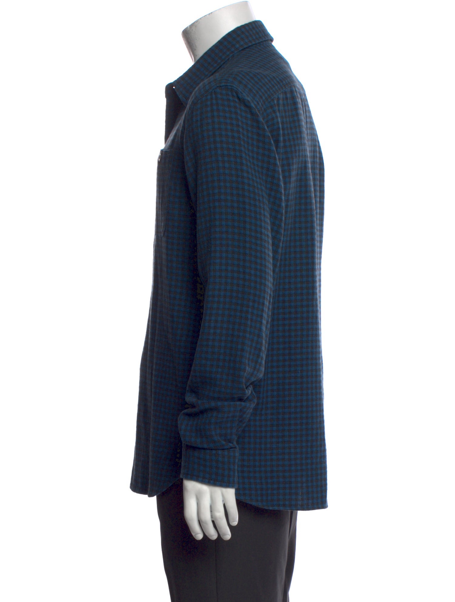 RRL & Co. Plaid Print Long Sleeve Shirt