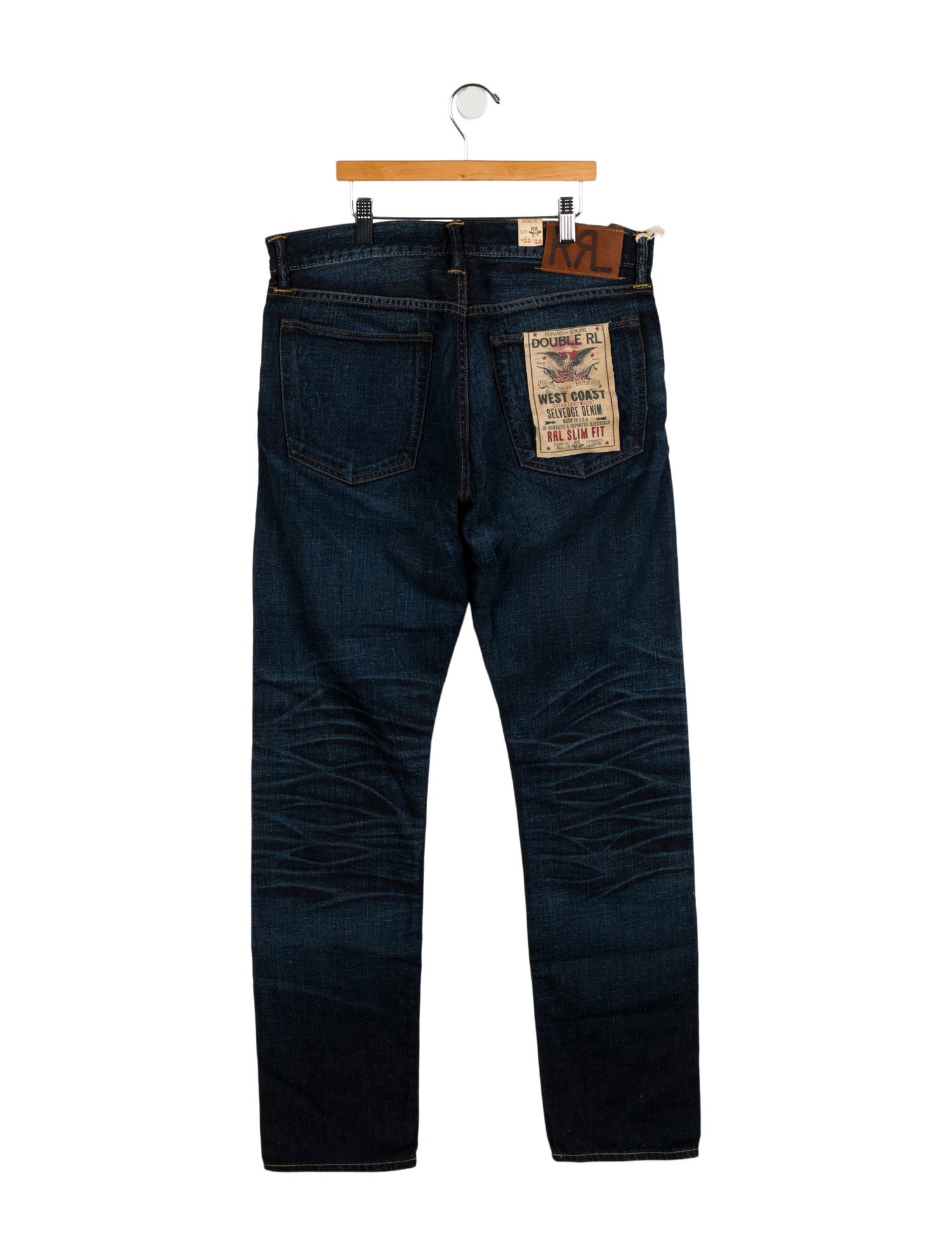 RRL & Co. Skinny Jeans