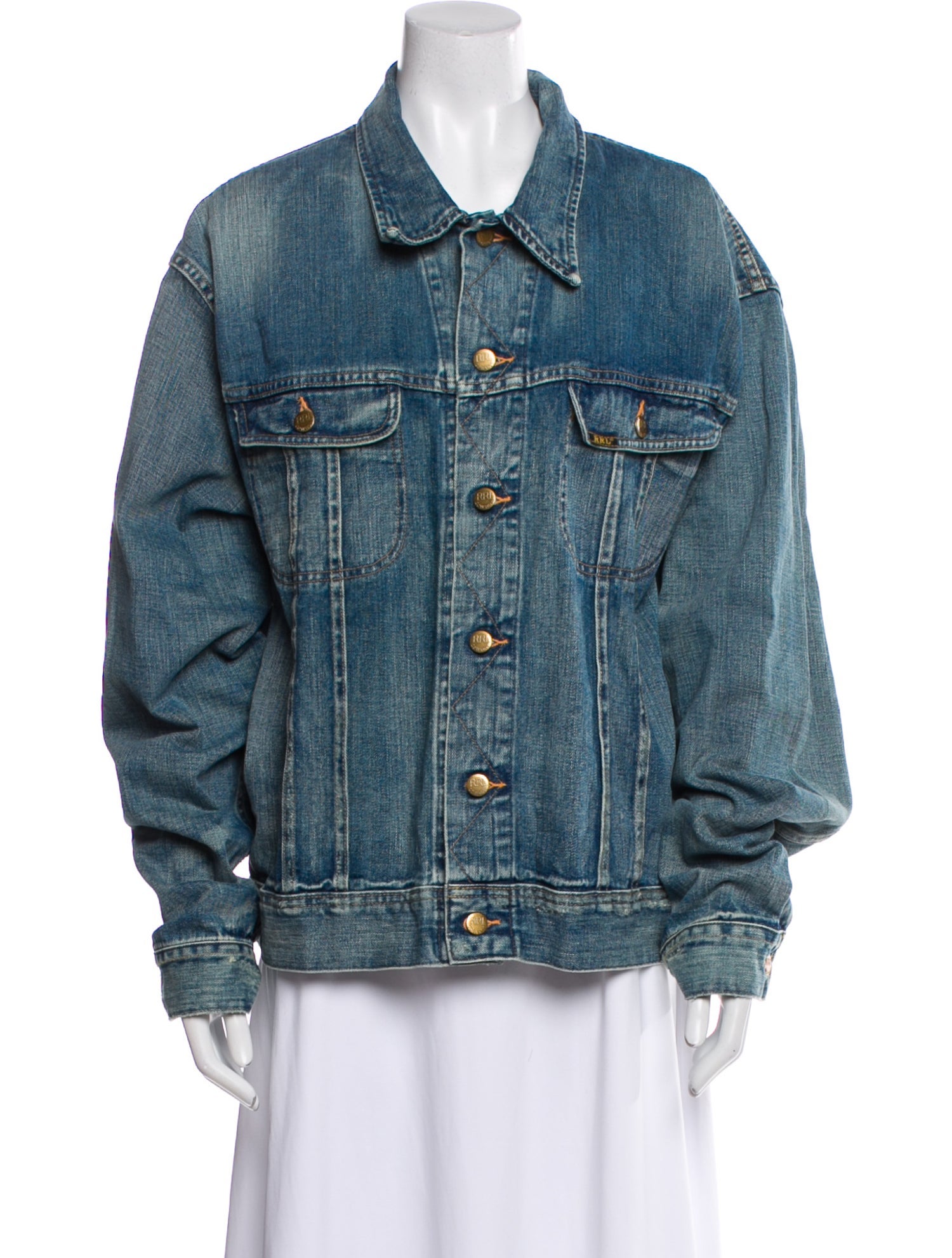 RRL & Co. Leeland Trucker Denim Jacket