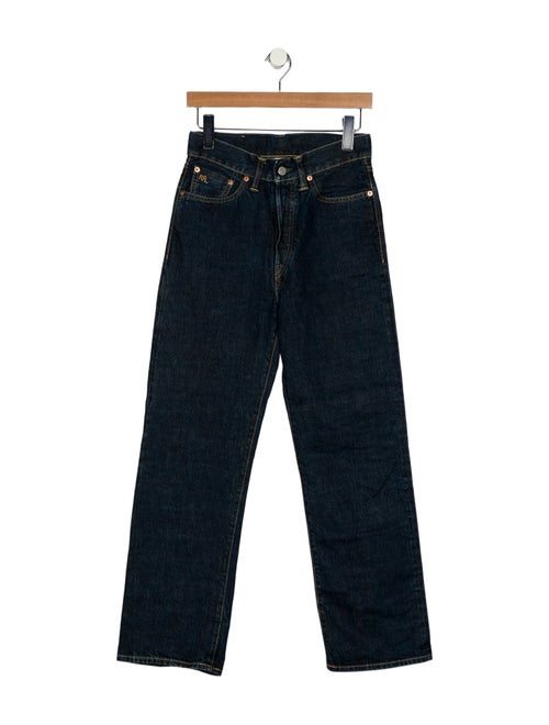 RRL & Co. High-Rise Wide Leg Jeans