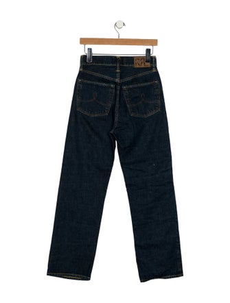 RRL & Co. High-Rise Wide Leg Jeans