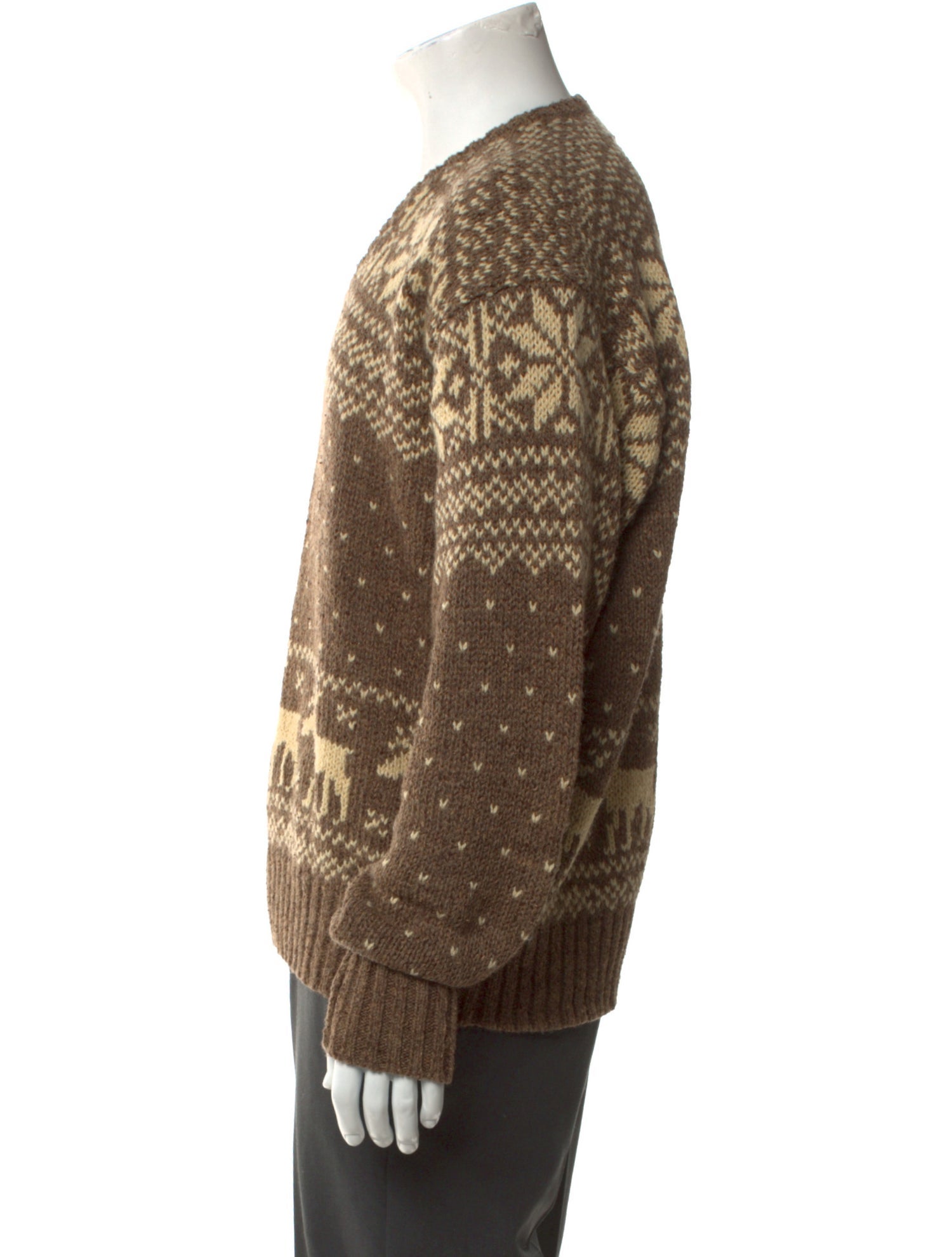 RRL & Co. Wool Printed Pullover