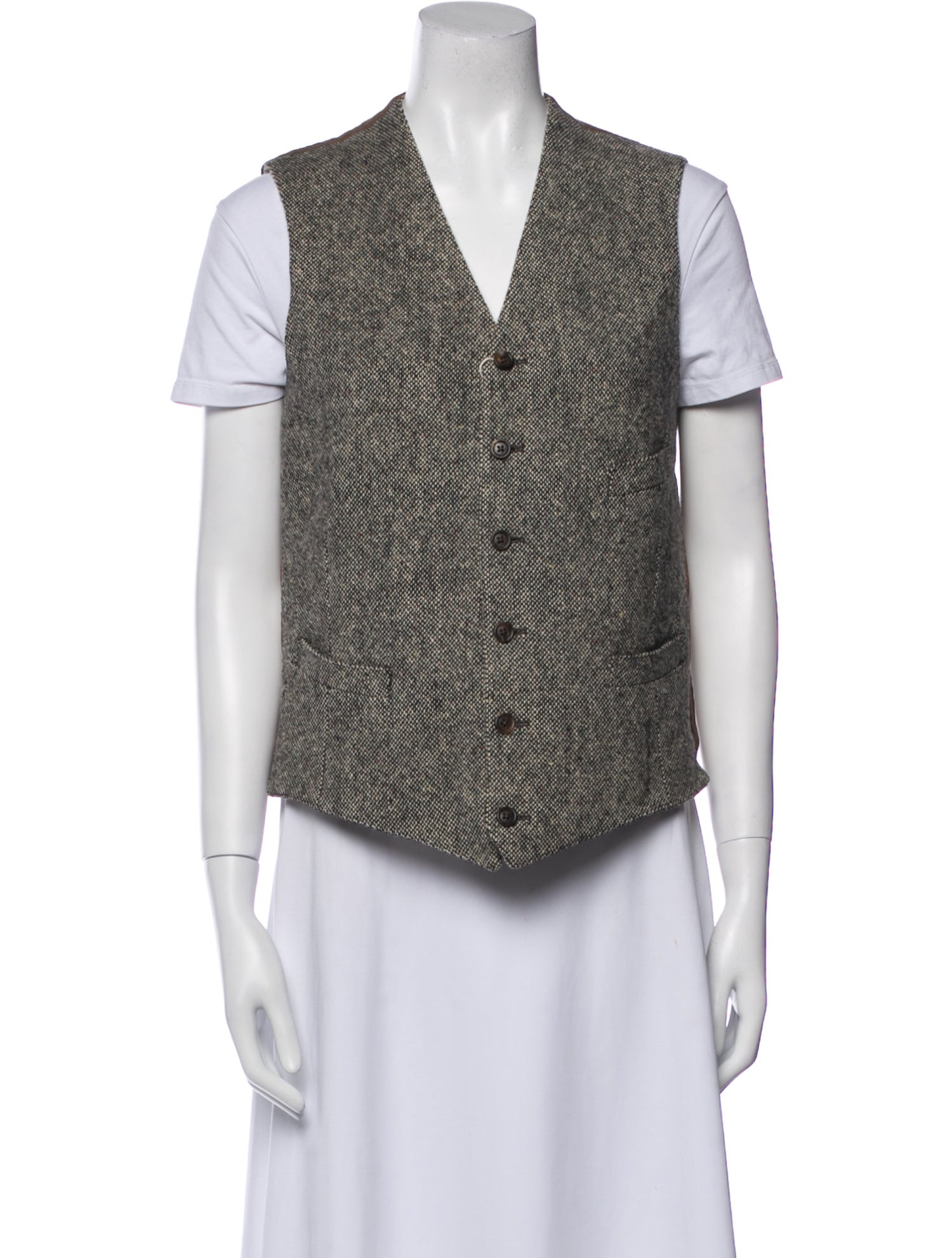 RRL & Co. Wool Printed Vest w/ Tags