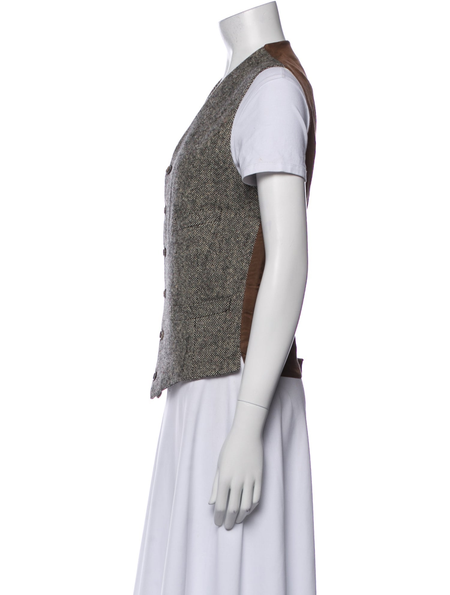 RRL & Co. Wool Printed Vest w/ Tags