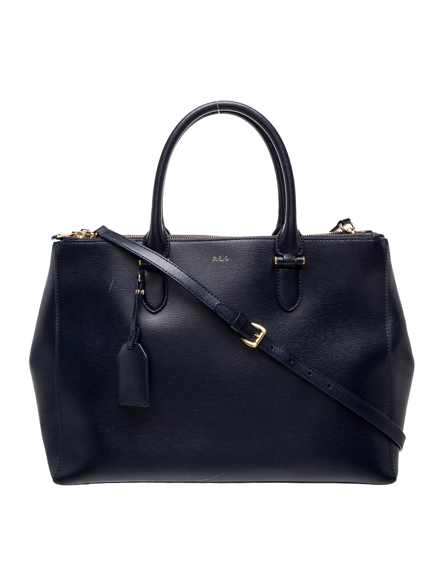 RRL & Co. Leather Top Handle Bag