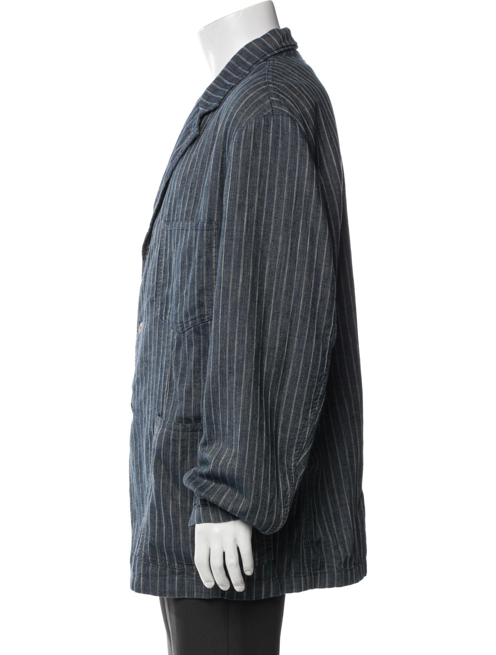 RRL & Co. Striped Coat