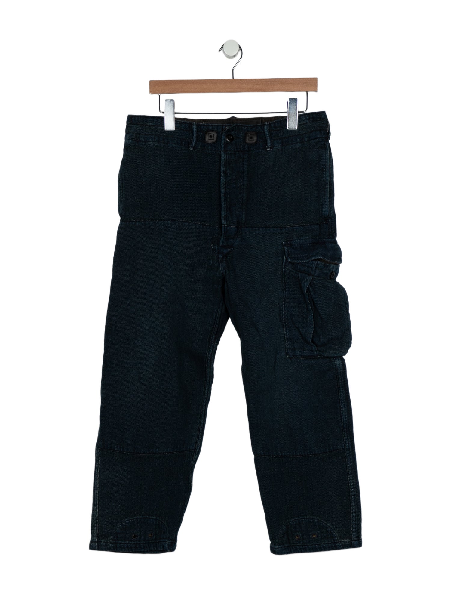RRL & Co. High-Rise Straight Leg Jeans