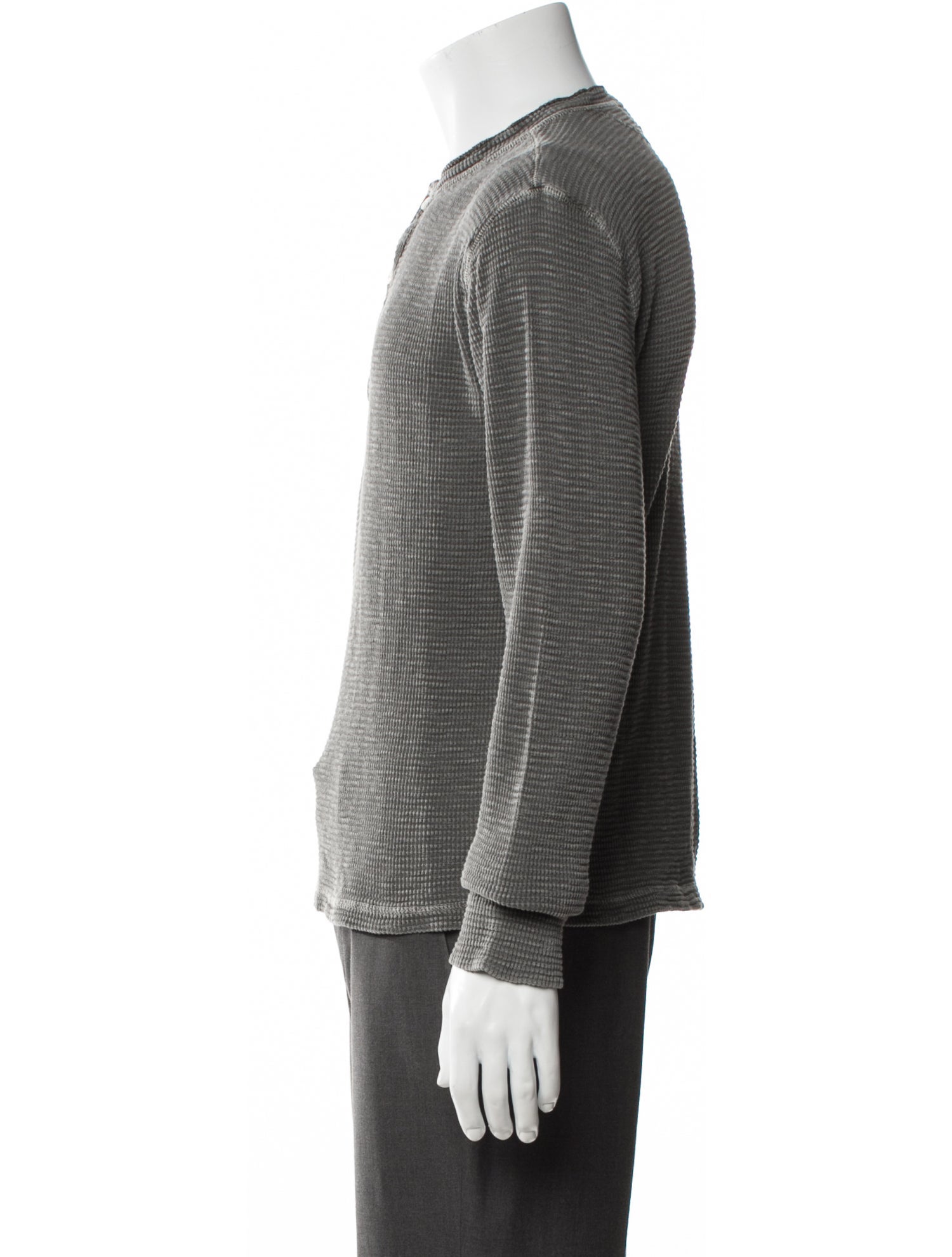 RRL & Co. Crew Neck Long Sleeve Henley