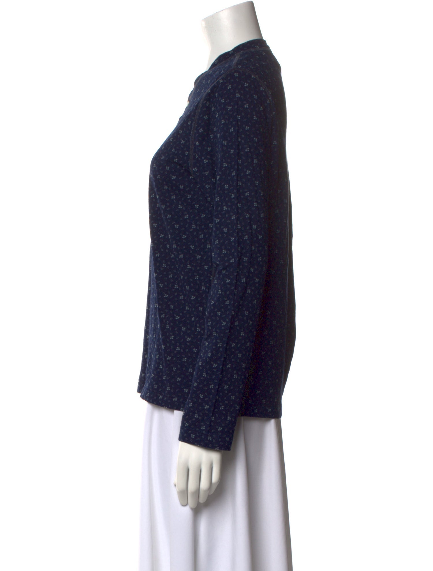 RRL & Co. Printed Crew Neck Sweatshirt