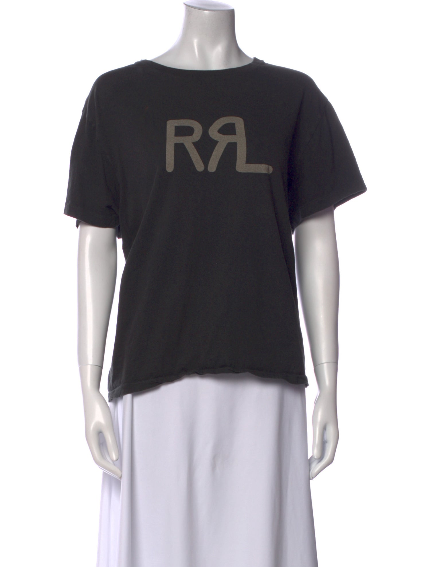 RRL & Co. Graphic Print Crew Neck T-Shirt