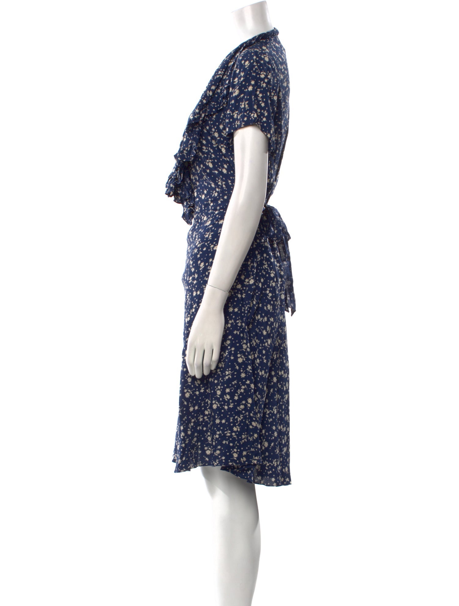 RRL & Co. Floral Print Knee-Length Dress w/ Tags