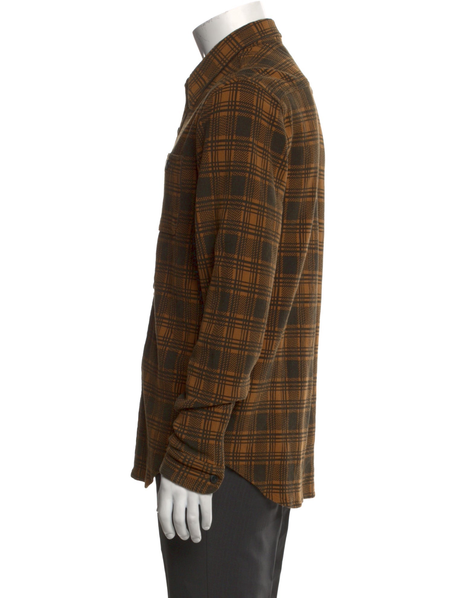 RRL & Co. Plaid Print Long Sleeve Shirt