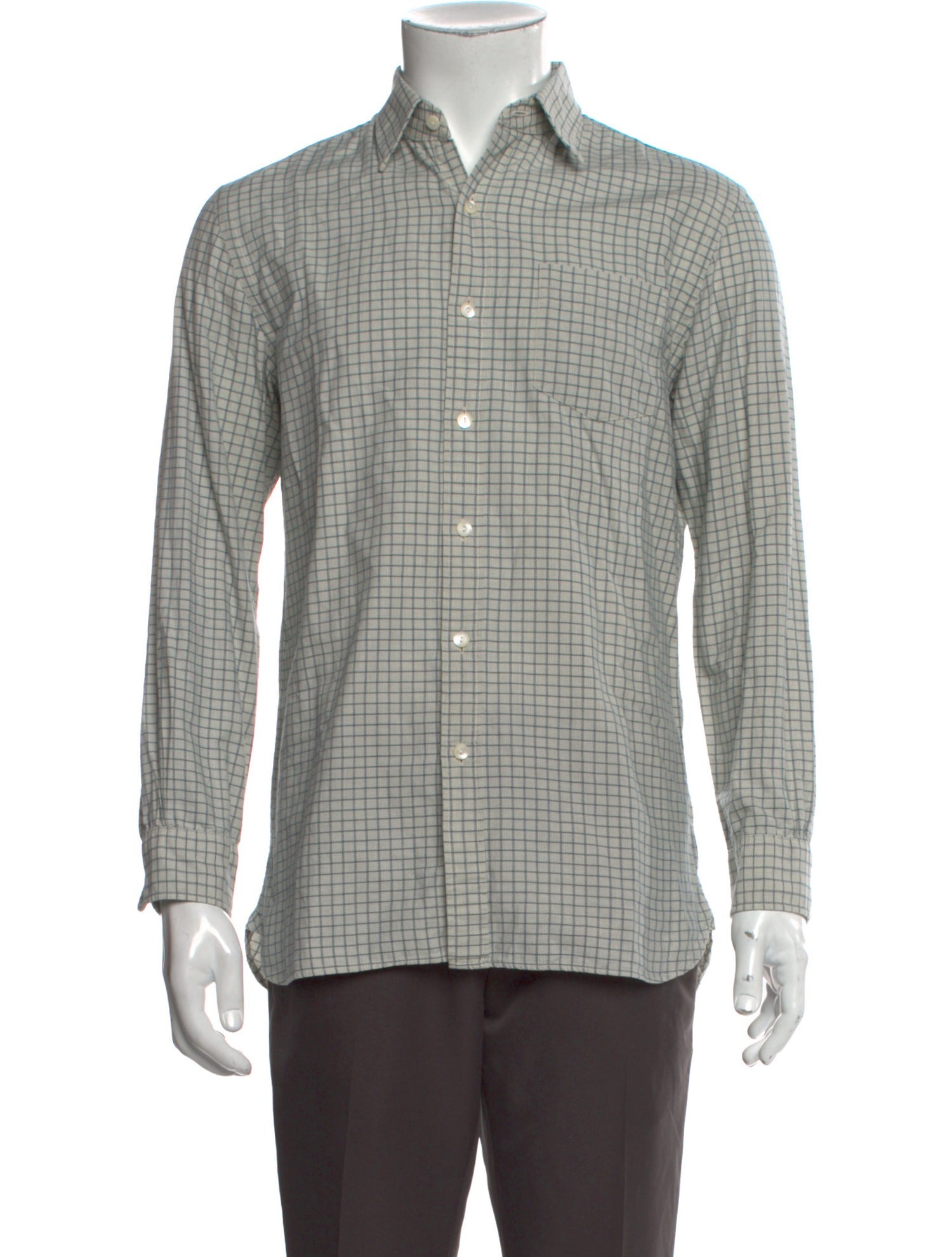 RRL & Co. Plaid Print Long Sleeve Shirt