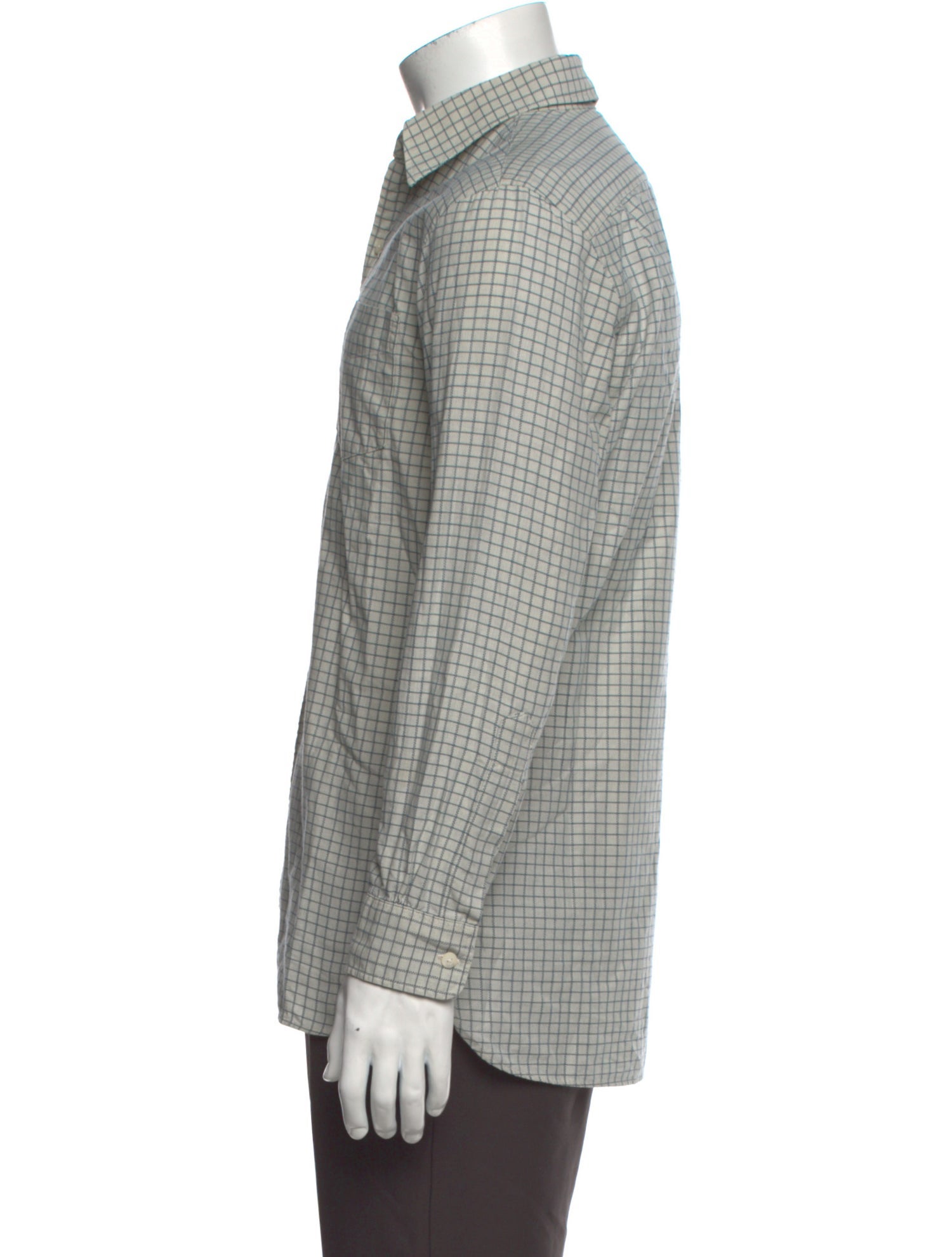 RRL & Co. Plaid Print Long Sleeve Shirt