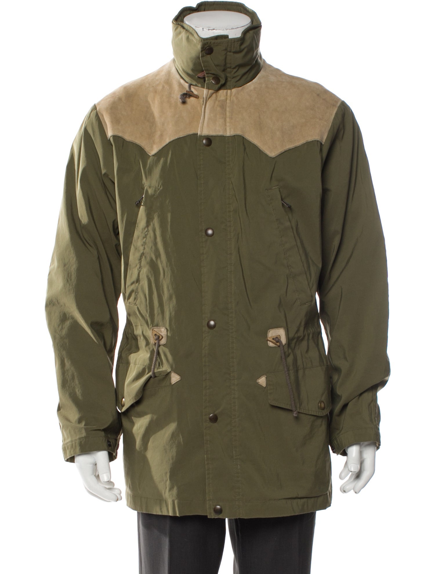 RRL & Co. Colorblock Pattern Parka