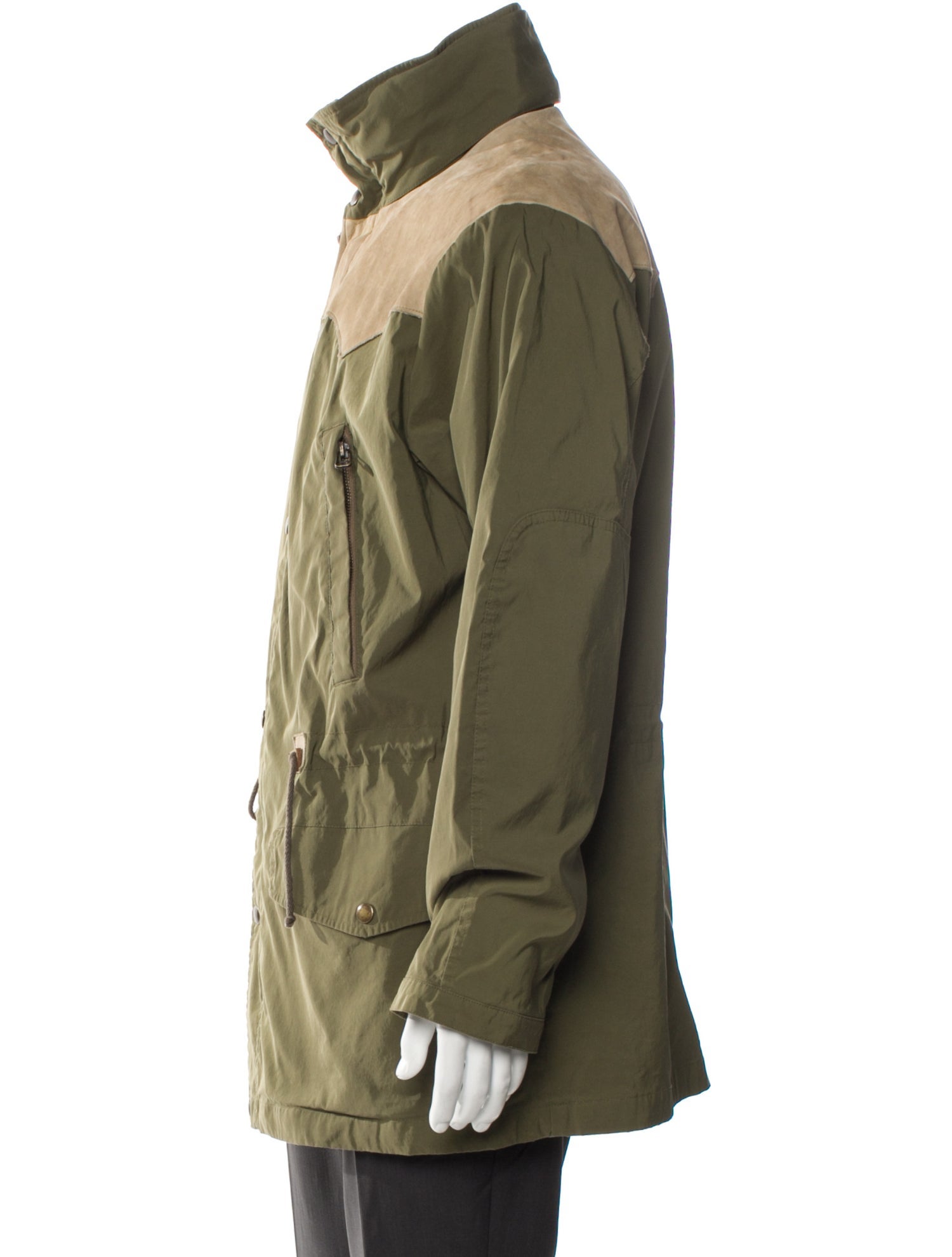 RRL & Co. Colorblock Pattern Parka