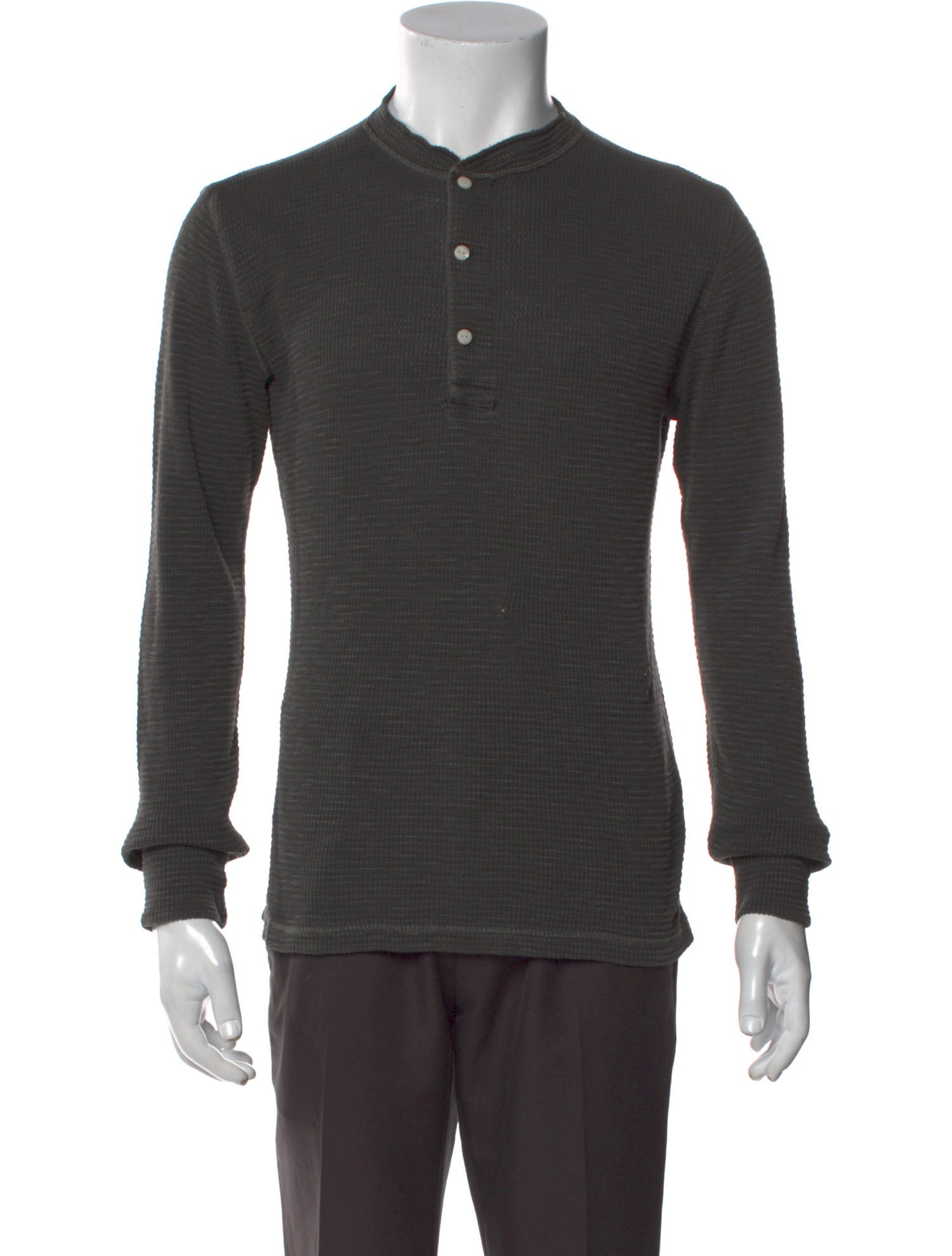 RRL & Co. Crew Neck Long Sleeve Henley