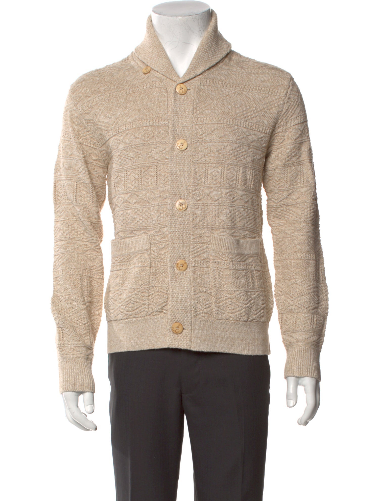 RRL & Co. Mock Neck Long Sleeve Cardigan w/ Tags