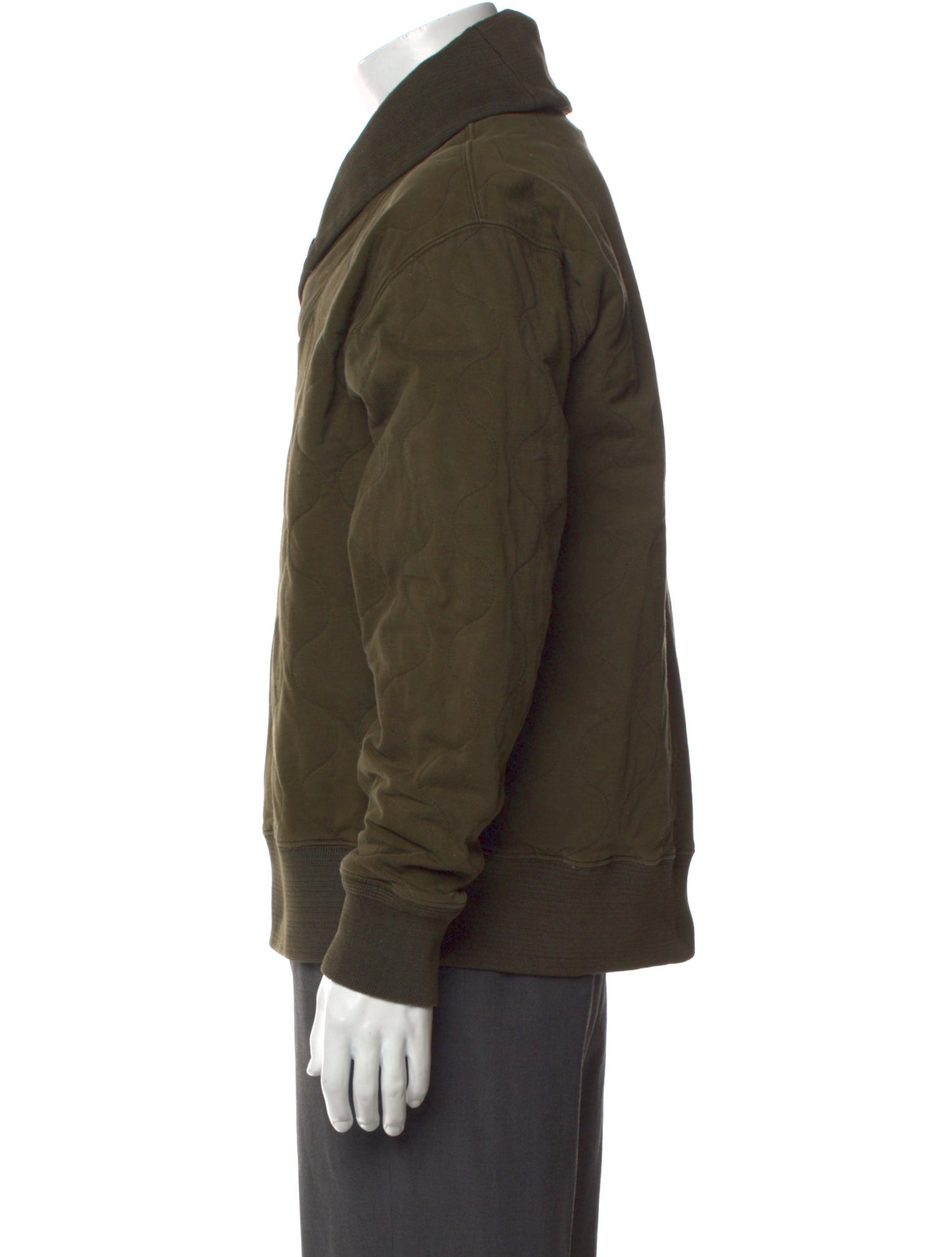 RRL & Co. Collar Long Sleeve Pullover