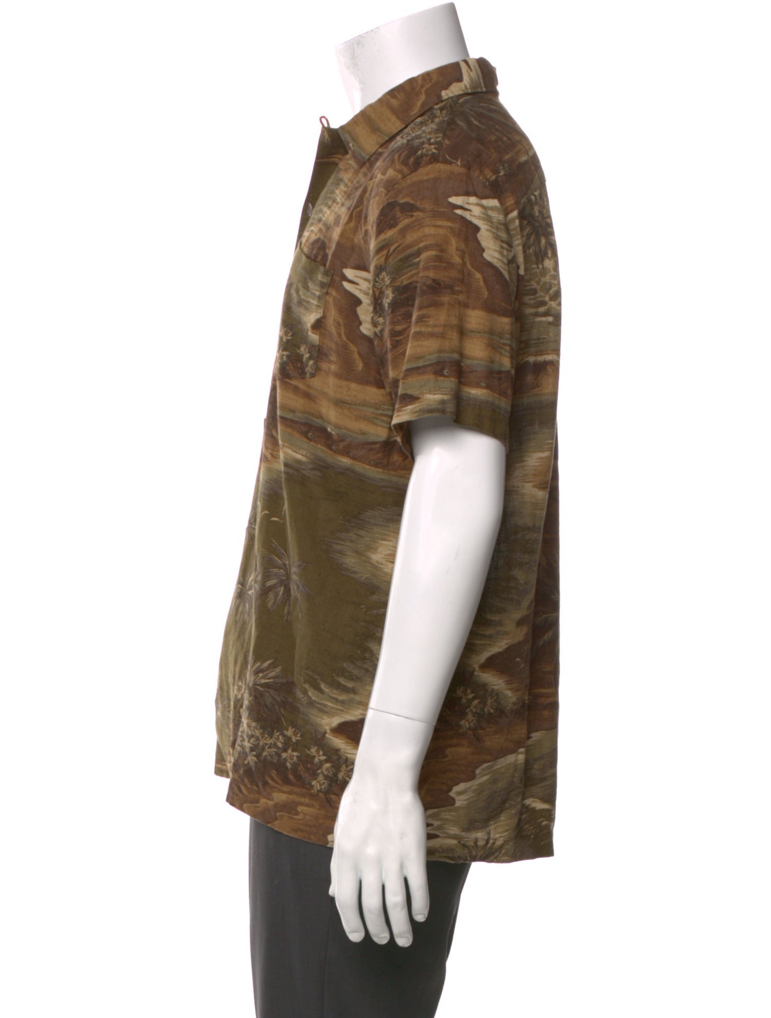 RRL & Co. Printed Short Sleeve Shirt