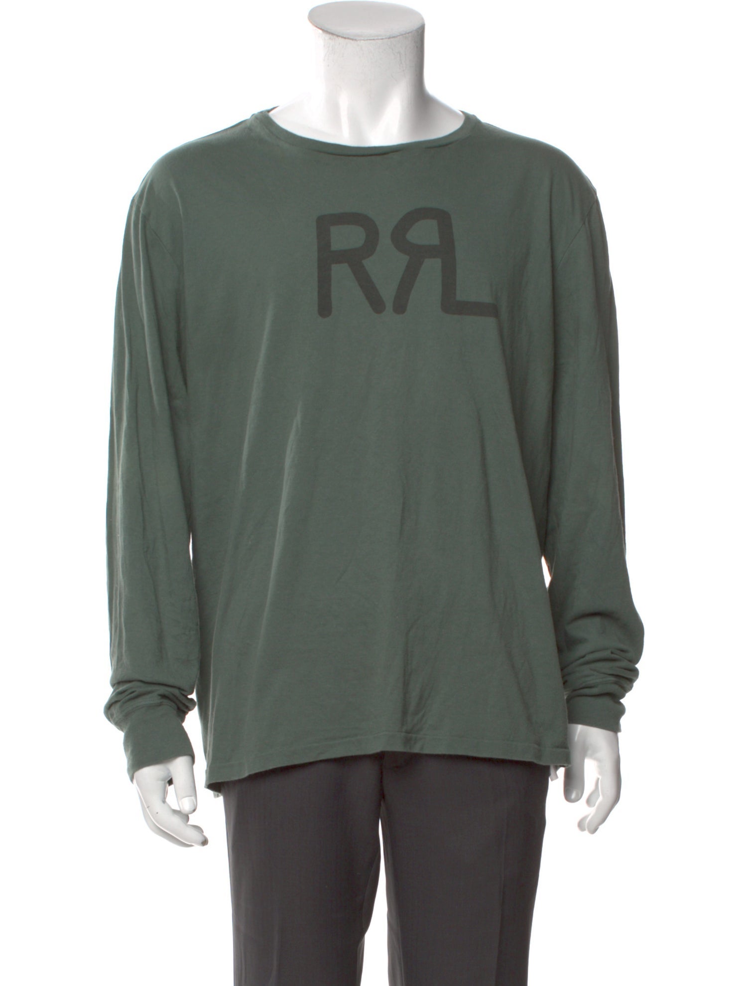 RRL & Co. Graphic Print Crew Neck T-Shirt