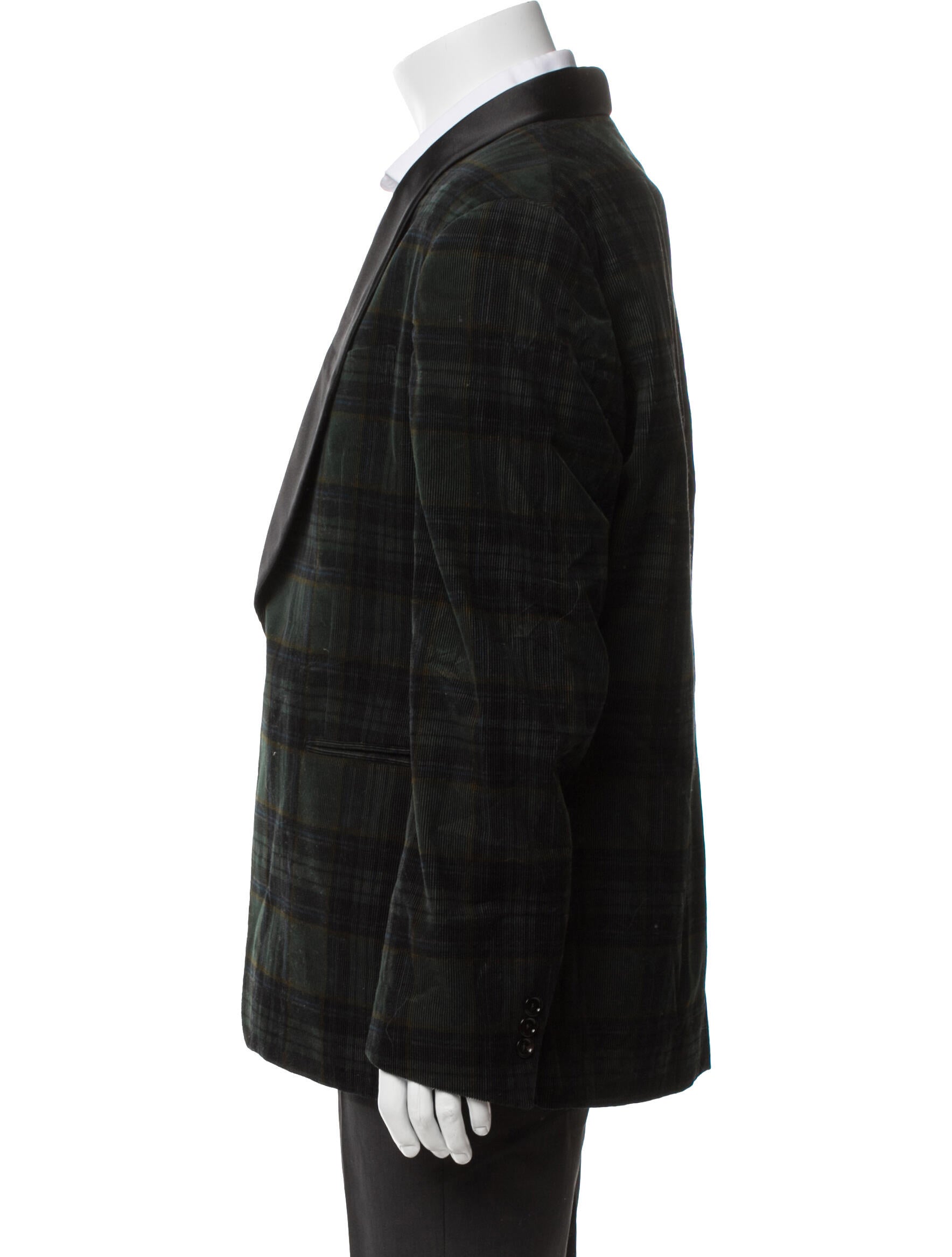 RRL & Co. Plaid Print Two-Piece Blazer