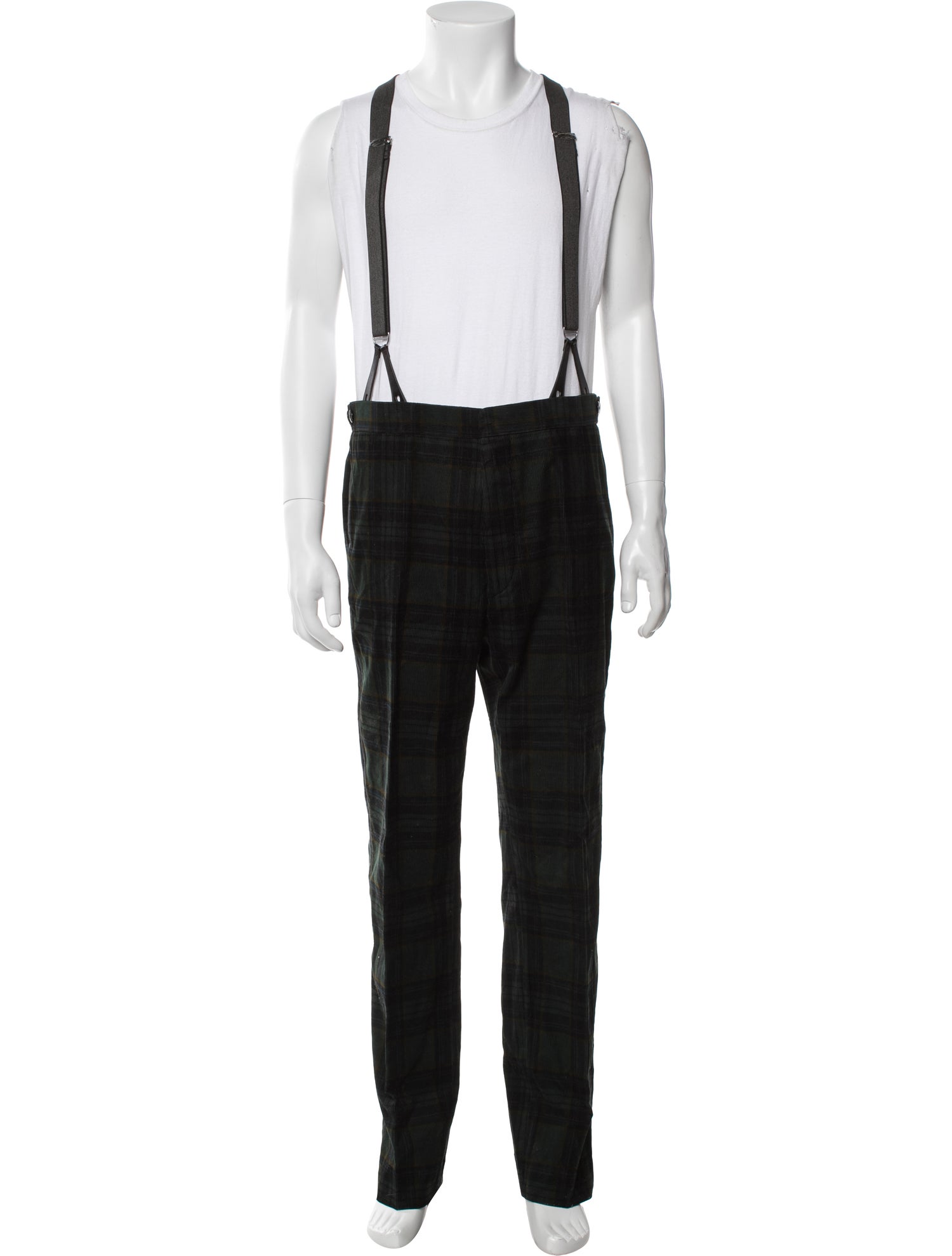 RRL & Co. Plaid Print Pants
