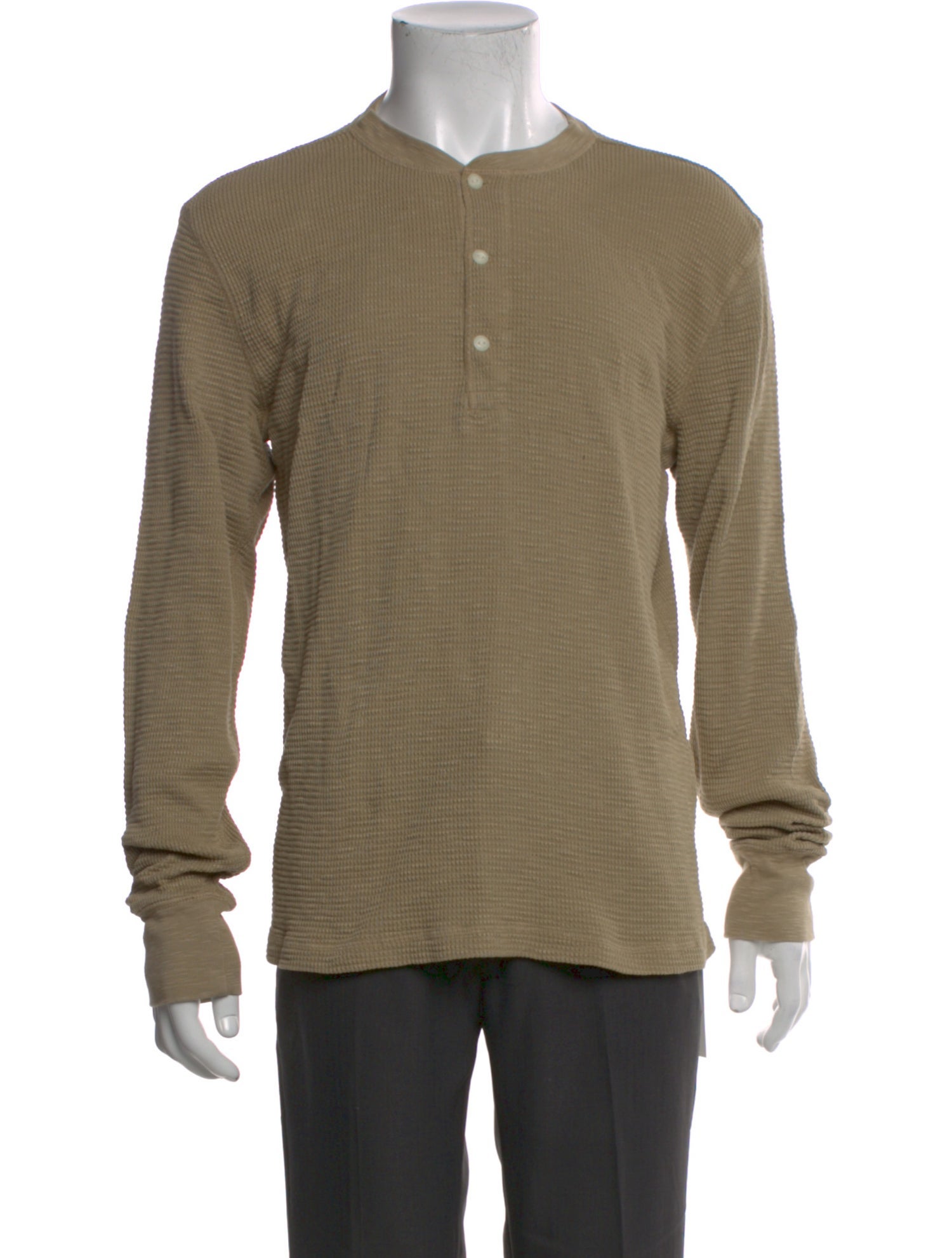 RRL & Co. Crew Neck Long Sleeve Henley