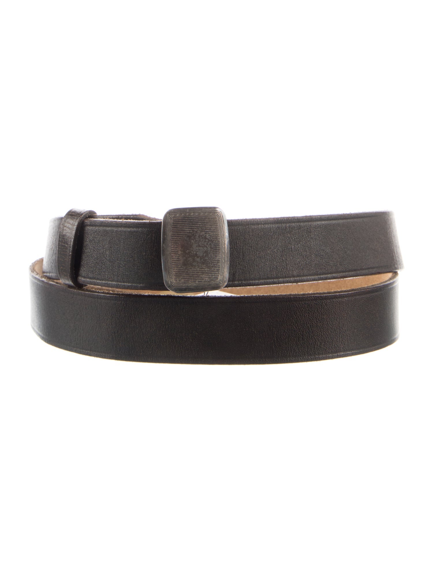 RRL & Co. Skinny Leather Waist Belt w/ Tags