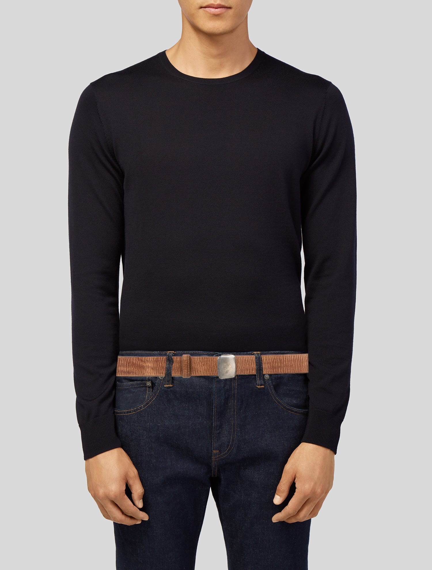 RRL & Co. Leather Belt