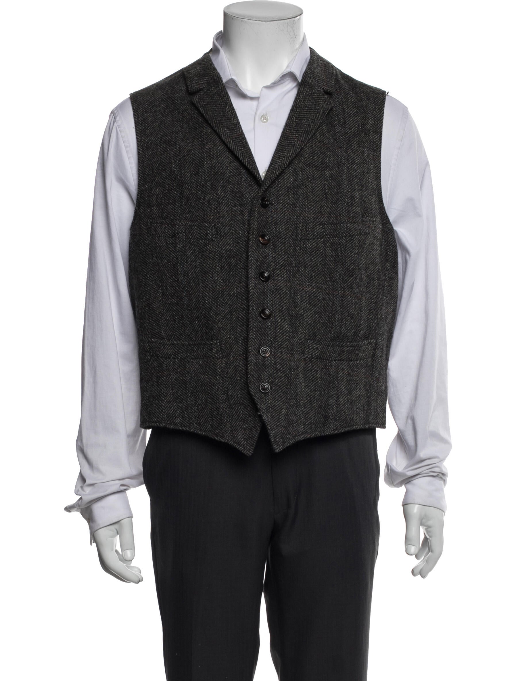 RRL & Co. Wool Suit Vest