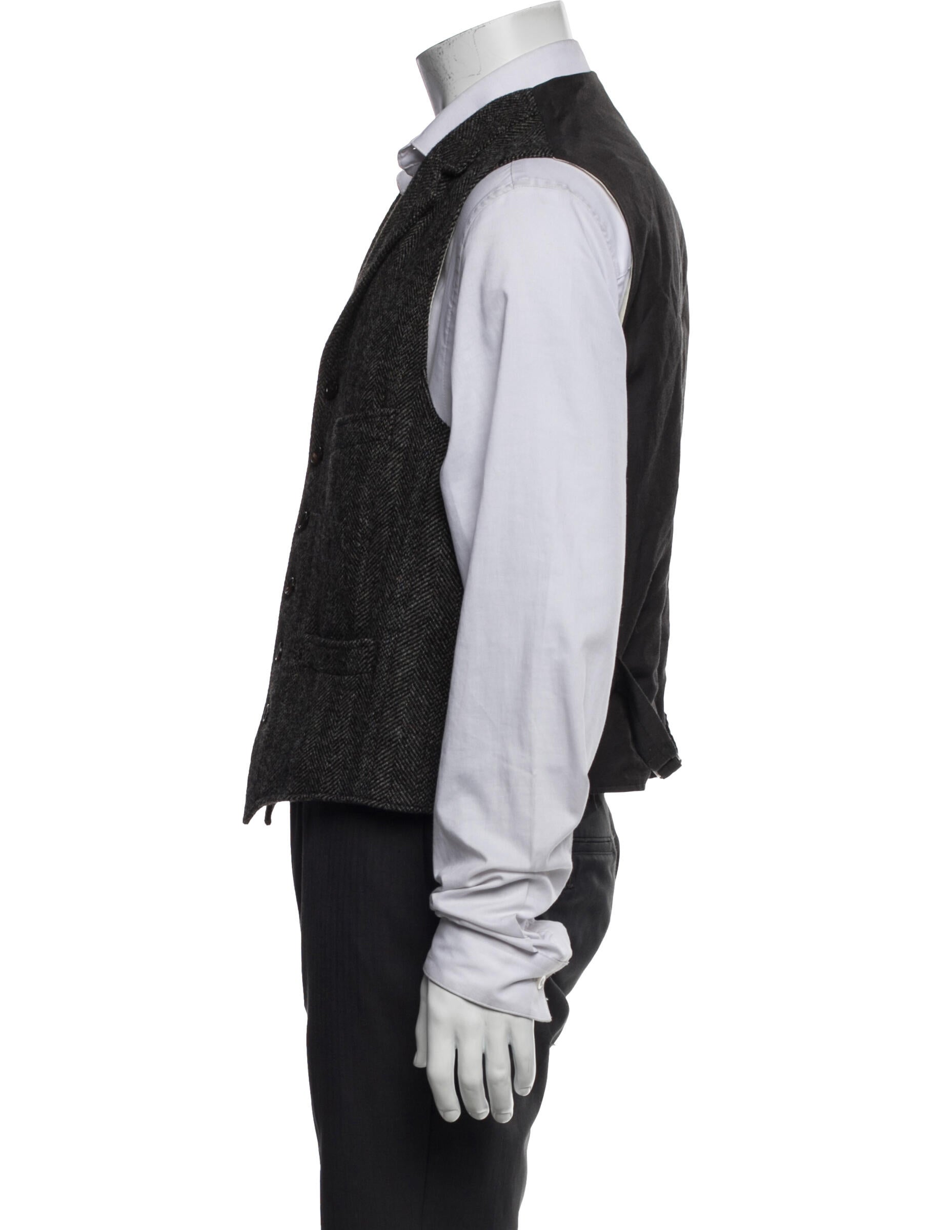RRL & Co. Wool Suit Vest