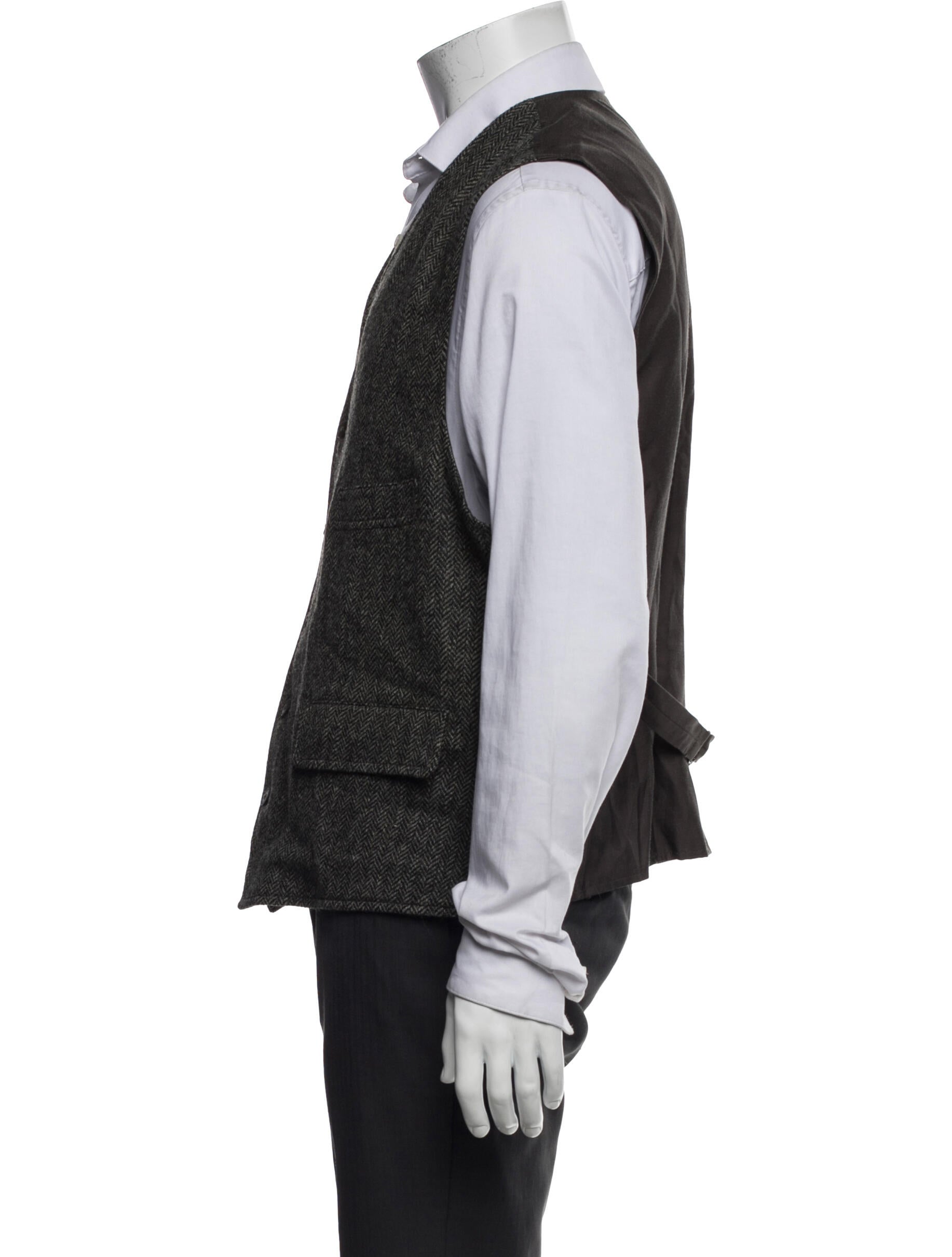 RRL & Co. Wool Suit Vest