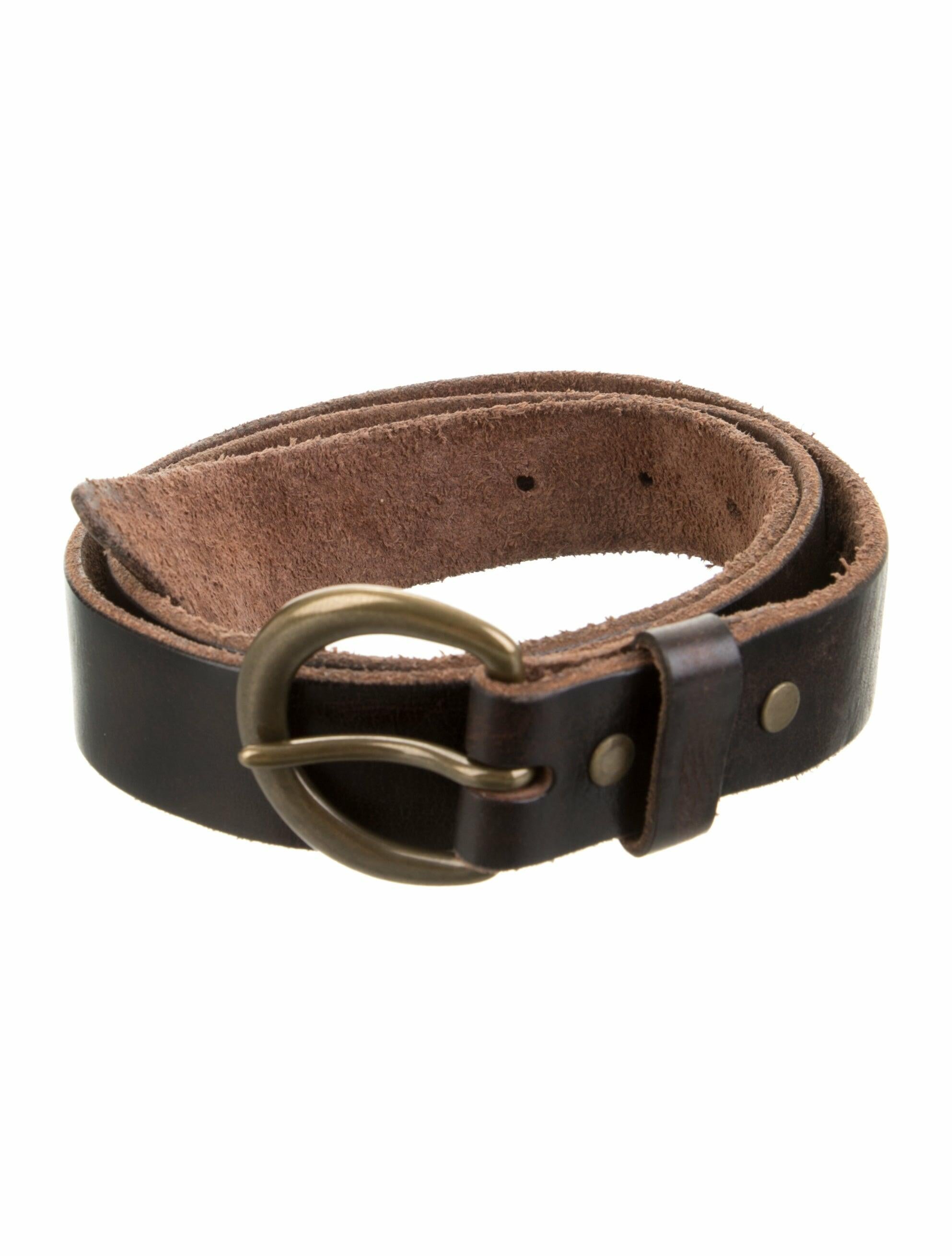 RRL & Co. Leather Waist Belt