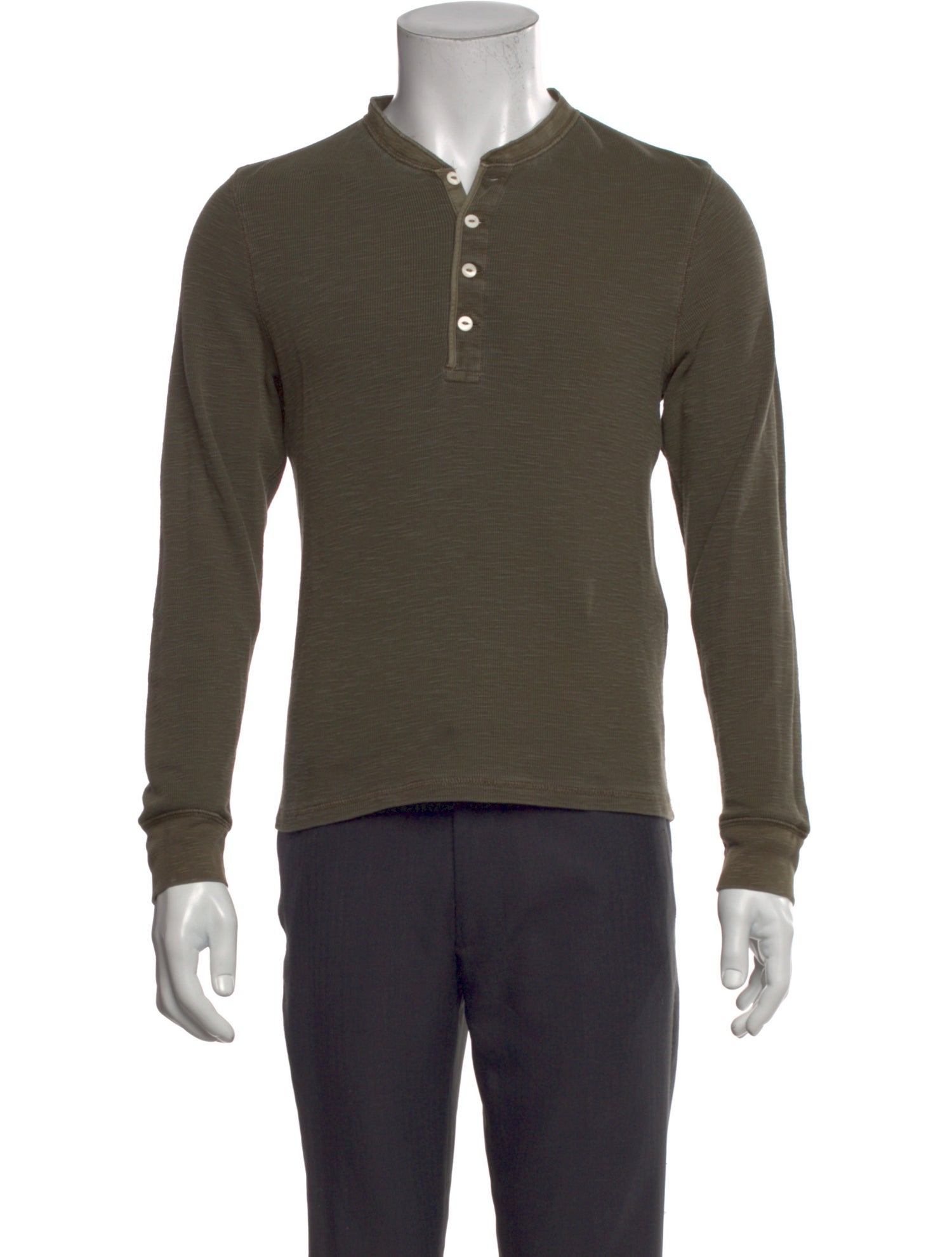 RRL & Co. Crew Neck Long Sleeve Henley