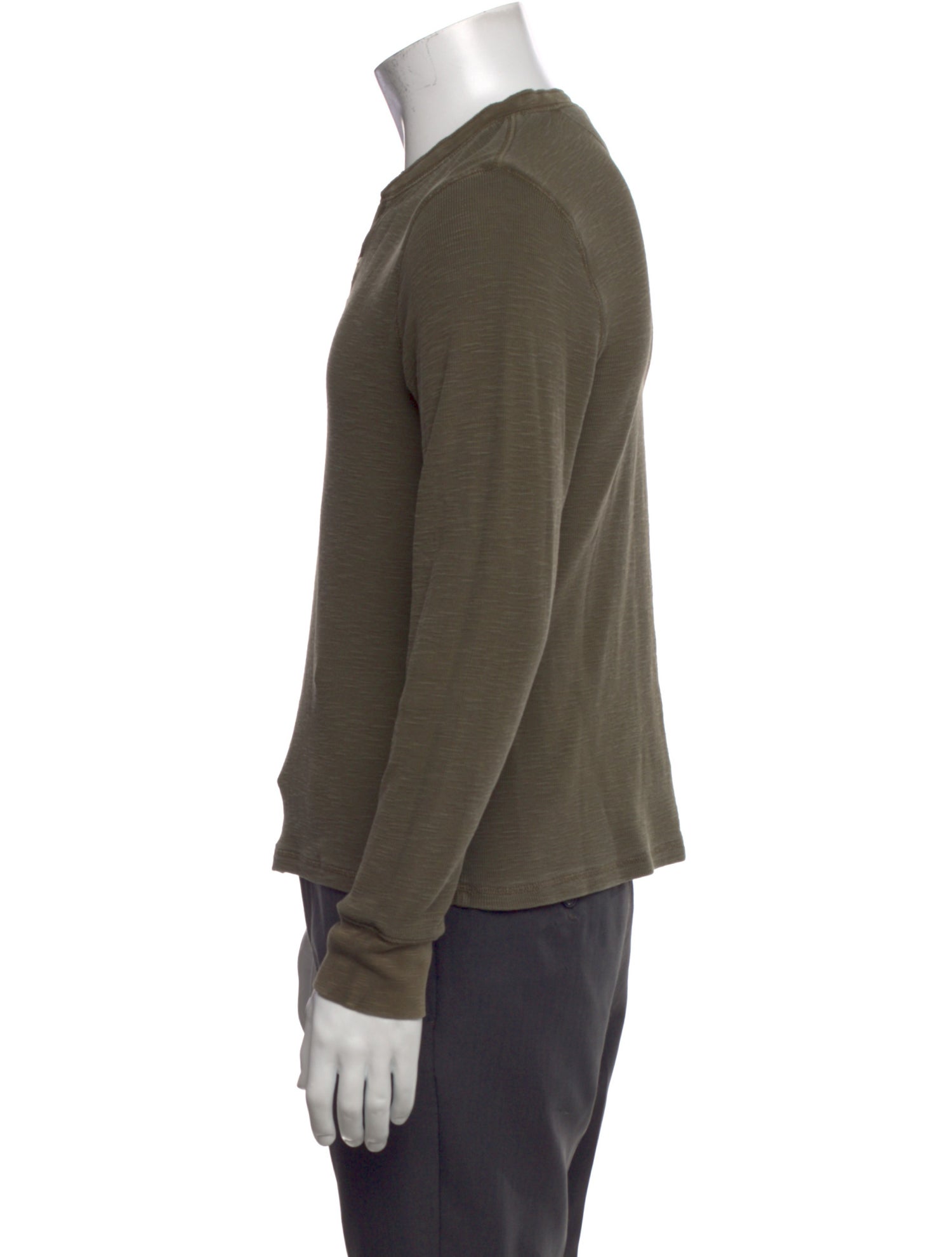 RRL & Co. Crew Neck Long Sleeve Henley