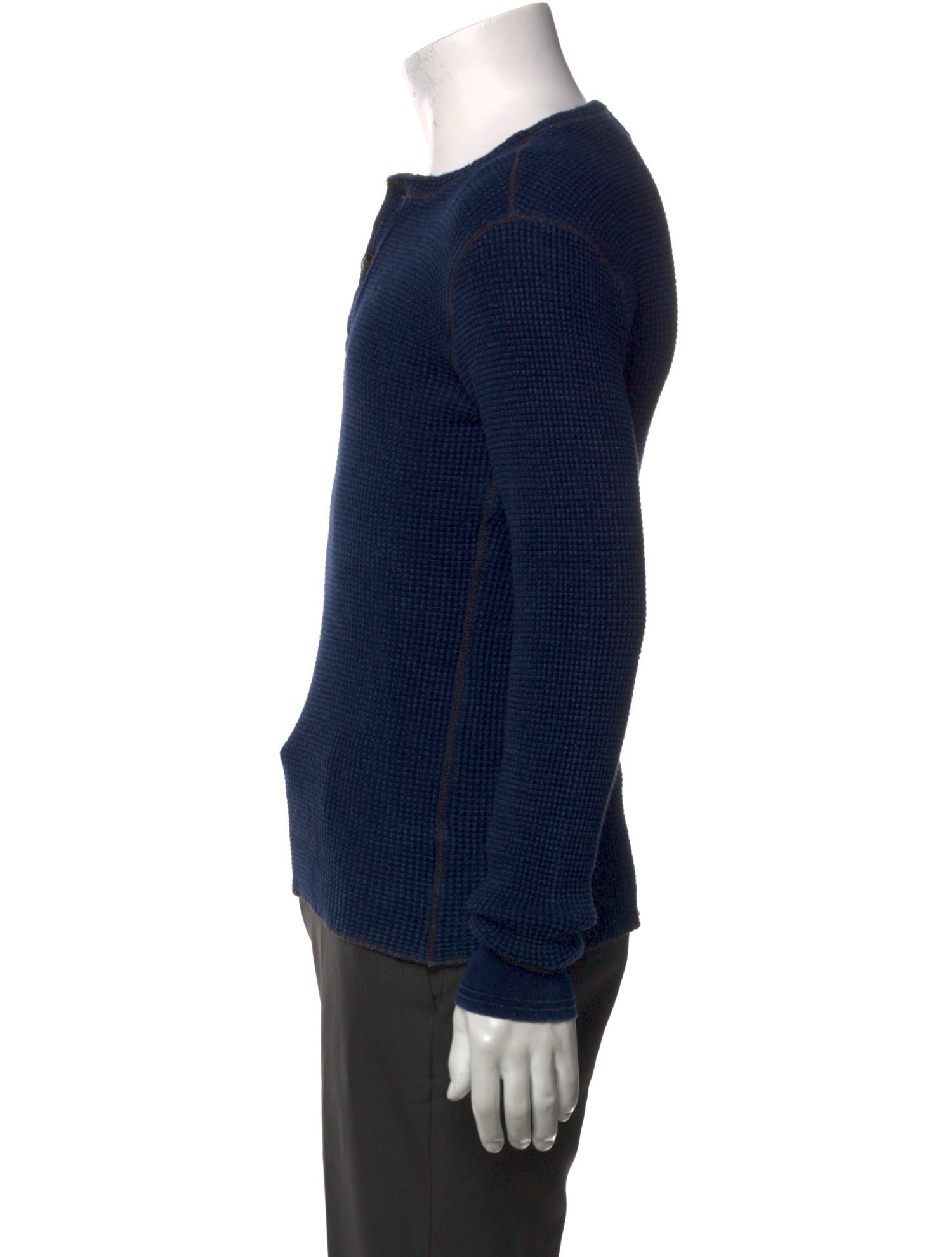 RRL & Co. Crew Neck Long Sleeve Henley