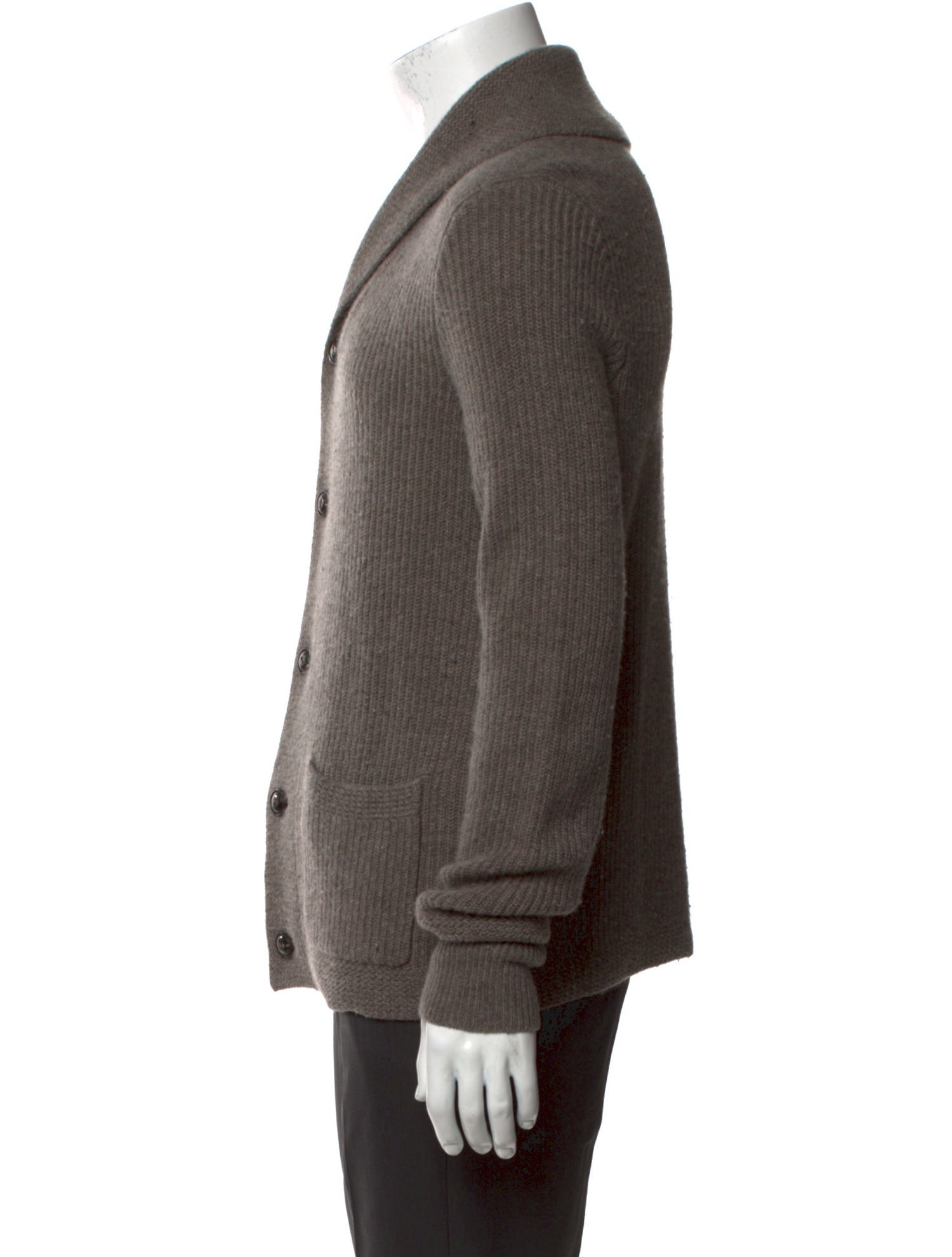 RRL & Co. Cashmere Open Front Cardigan