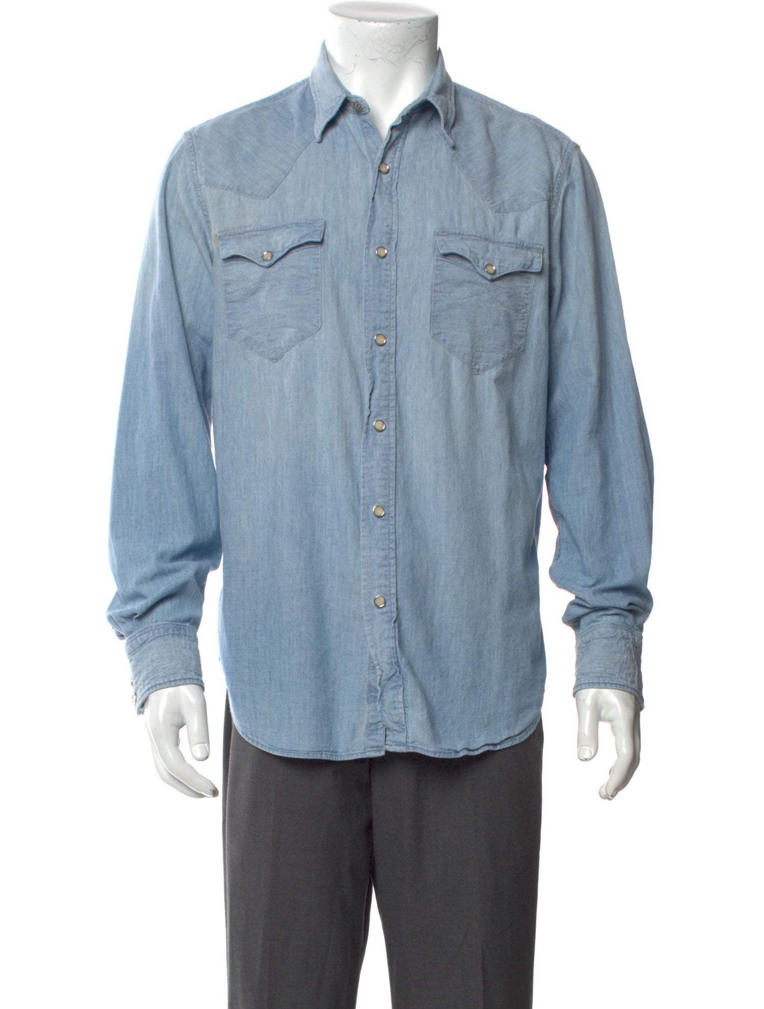 RRL & Co. Long Sleeve Western Shirt