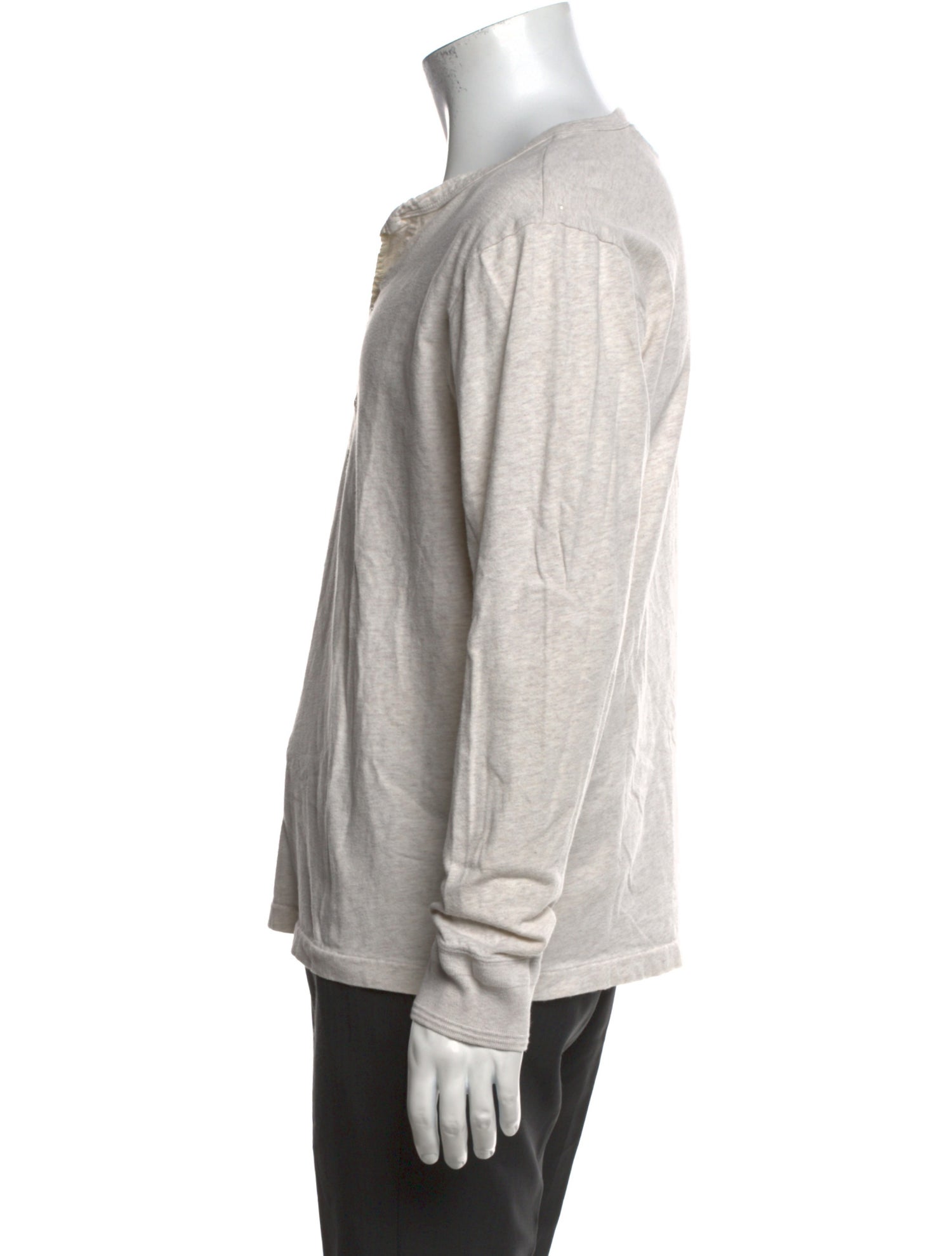 RRL & Co. Collar Long Sleeve Henley