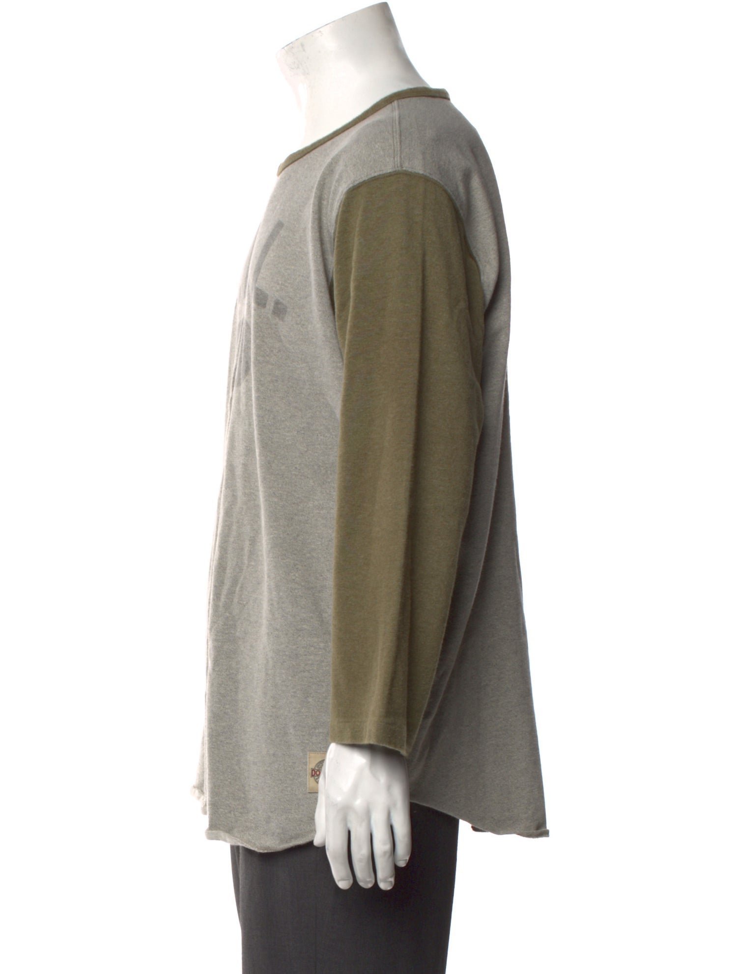 RRL & Co. Graphic Print Crew Neck Sweatshirt