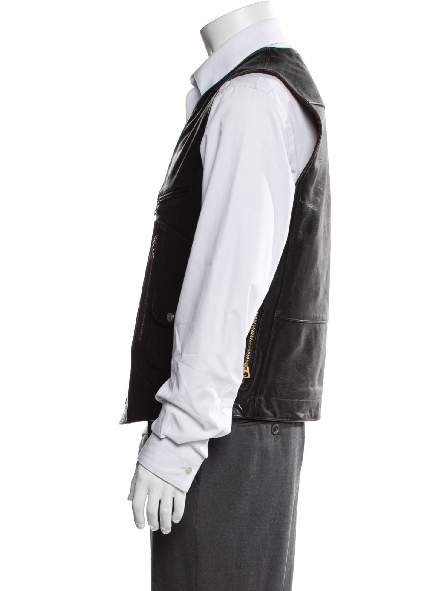 RRL & Co. Calfskin Vest