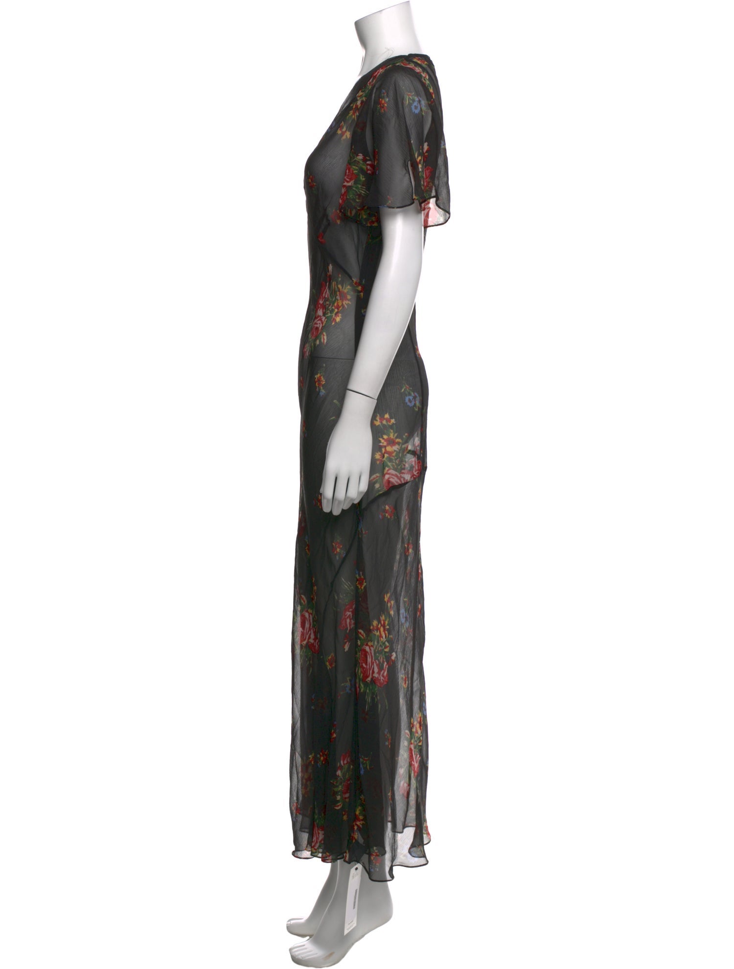 RRL & Co. Silk Long Dress