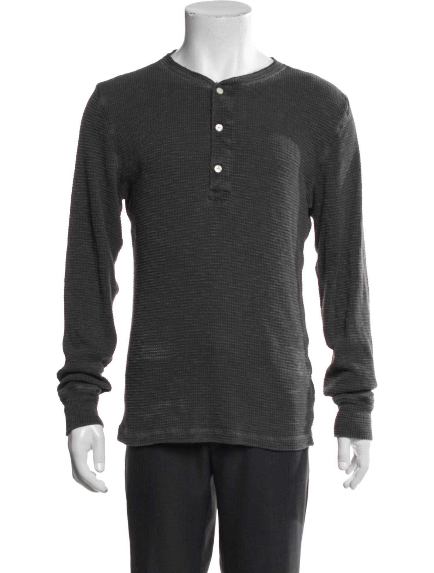 RRL & Co. Crew Neck Long Sleeve Henley