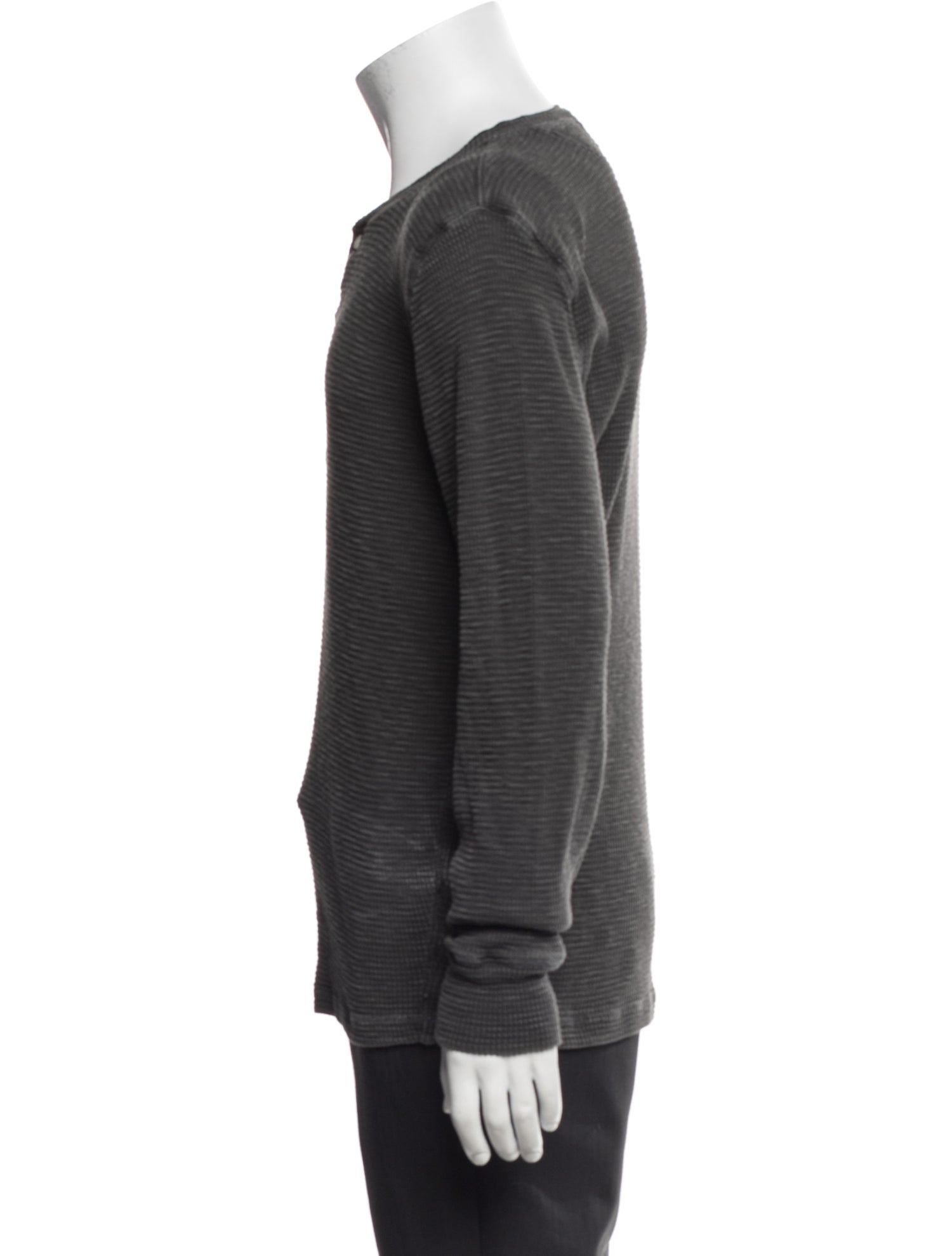 RRL & Co. Crew Neck Long Sleeve Henley